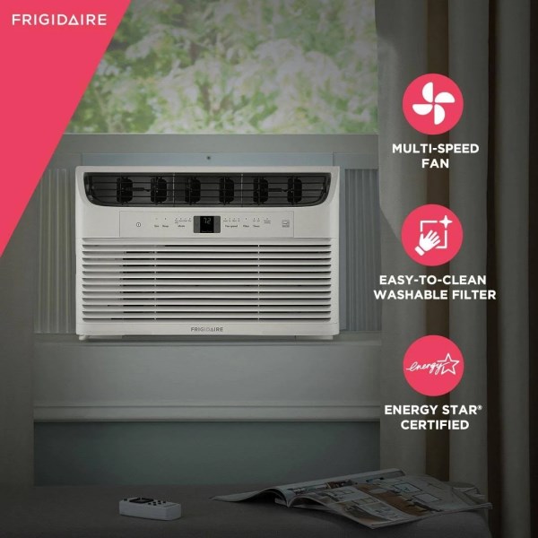 Frigidaire 8,000 BTU Window-Mounted Room Air Conditioner – FFRE083WA1