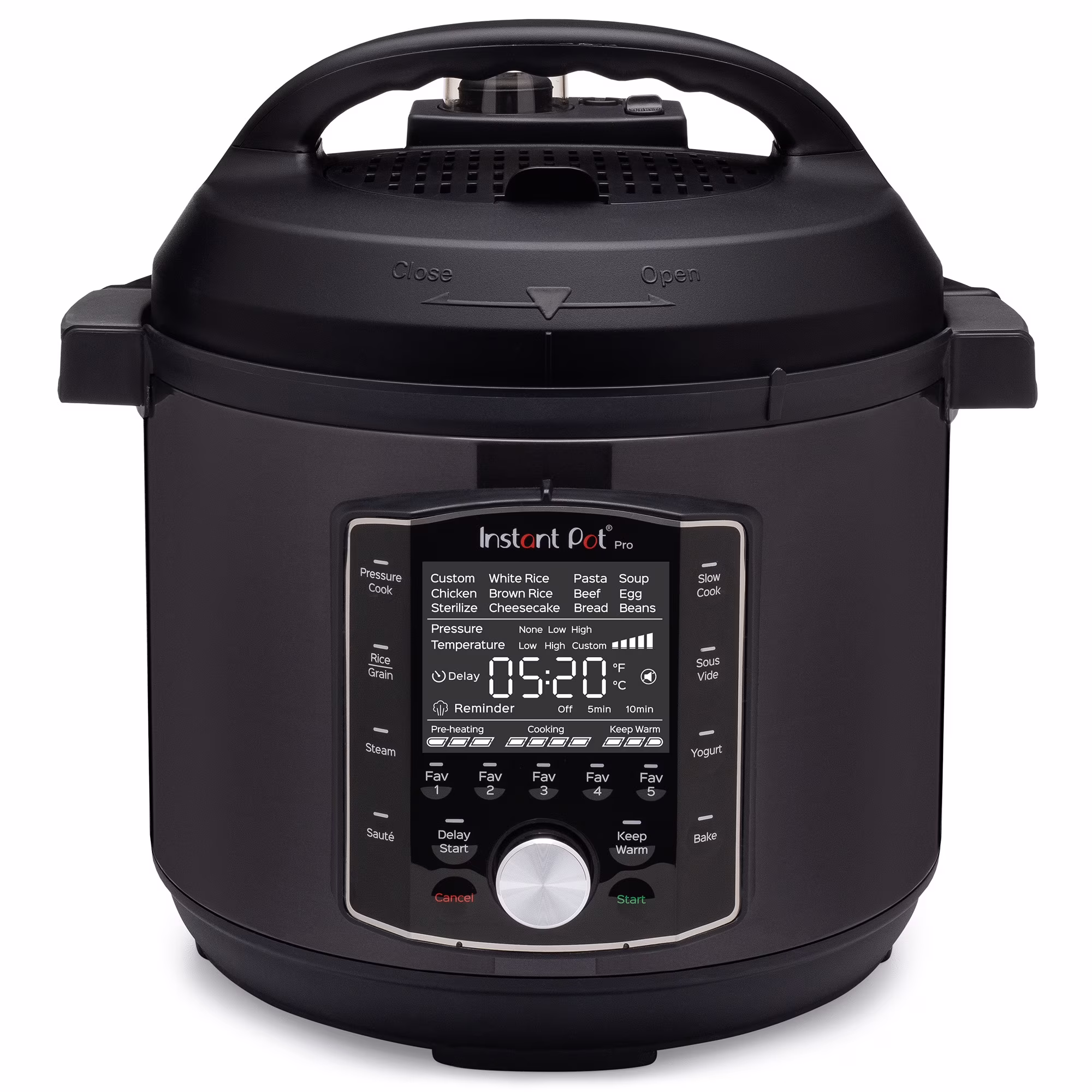 Instant Pot Pro 8-Quart Electric Pressure Cooker, 10-in-1 Slow Cooker, Rice/Grain Cooker, Steamer, Saut��, Sous Vide, Yogurt Maker, Sterilizer and Warmer