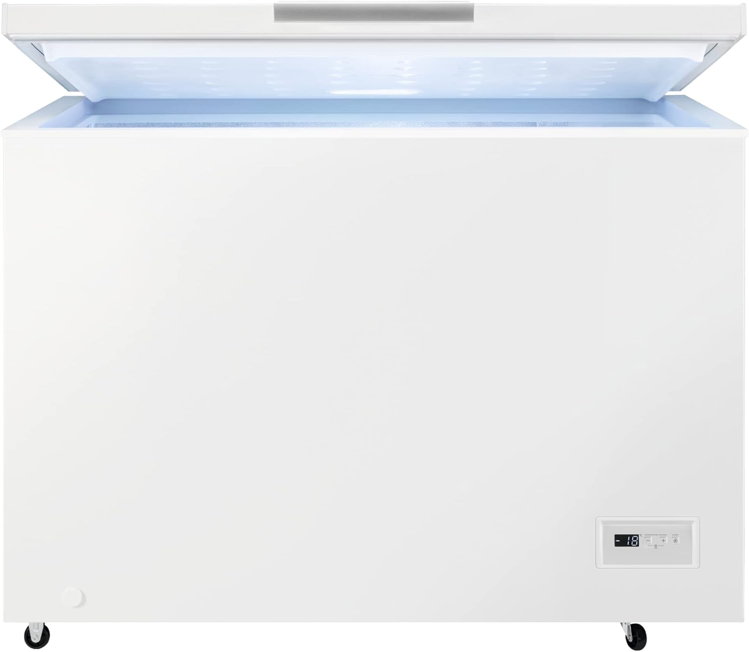 AEG AHB531D1LW Gefriertruhe / 308 L / Effizienzklasse D / LowFrost - weniger Eisbildung / Temperaturalarm / Rollen