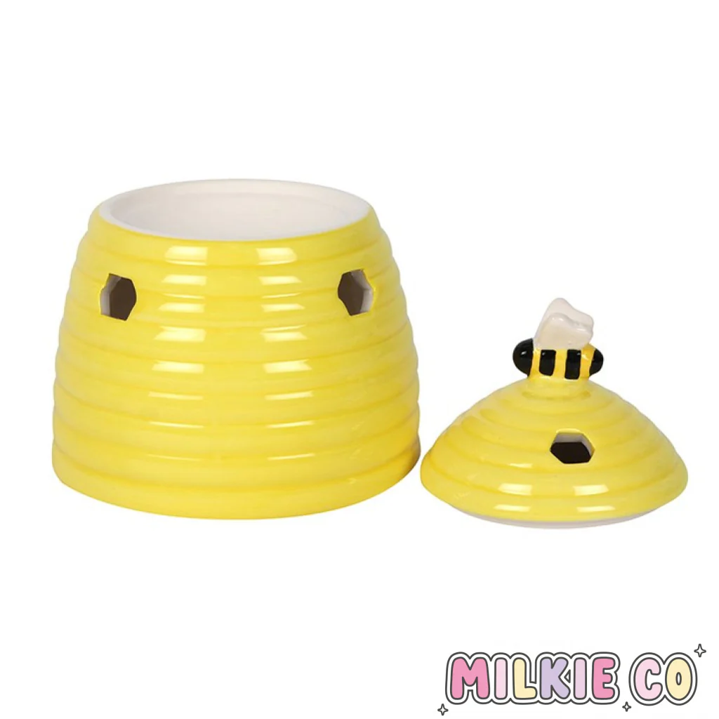 Yellow Beehive Wax Melt Burner