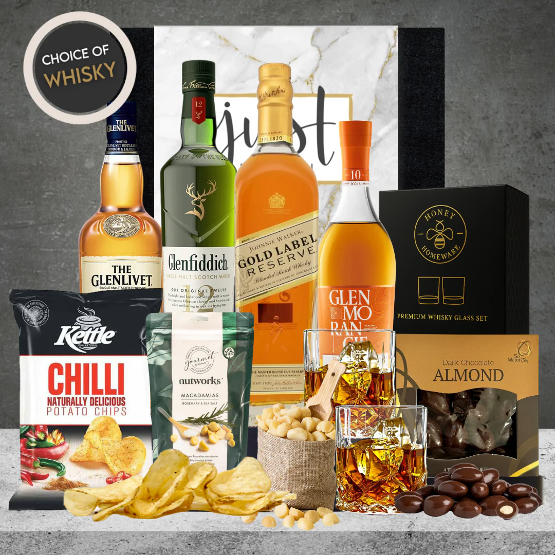 Luxury Whiskey Hamper For Him