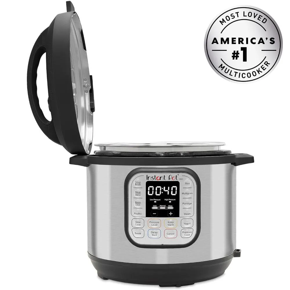 2025 Instant Pot 8 qt. Stainless Steel Duo Electric Pressure Cooker
