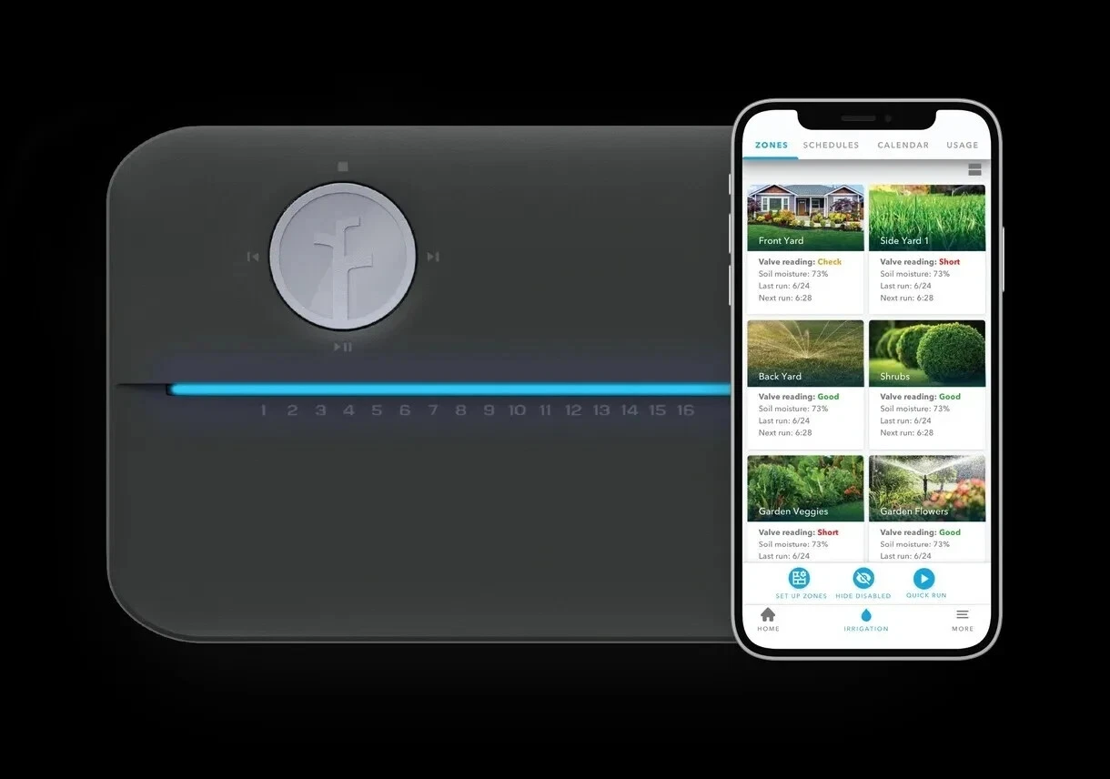 Rachio 8ZULWC 3 Slimme Sproeiercontroller Wi-Fi 8 Zones �C PRO VERSIE