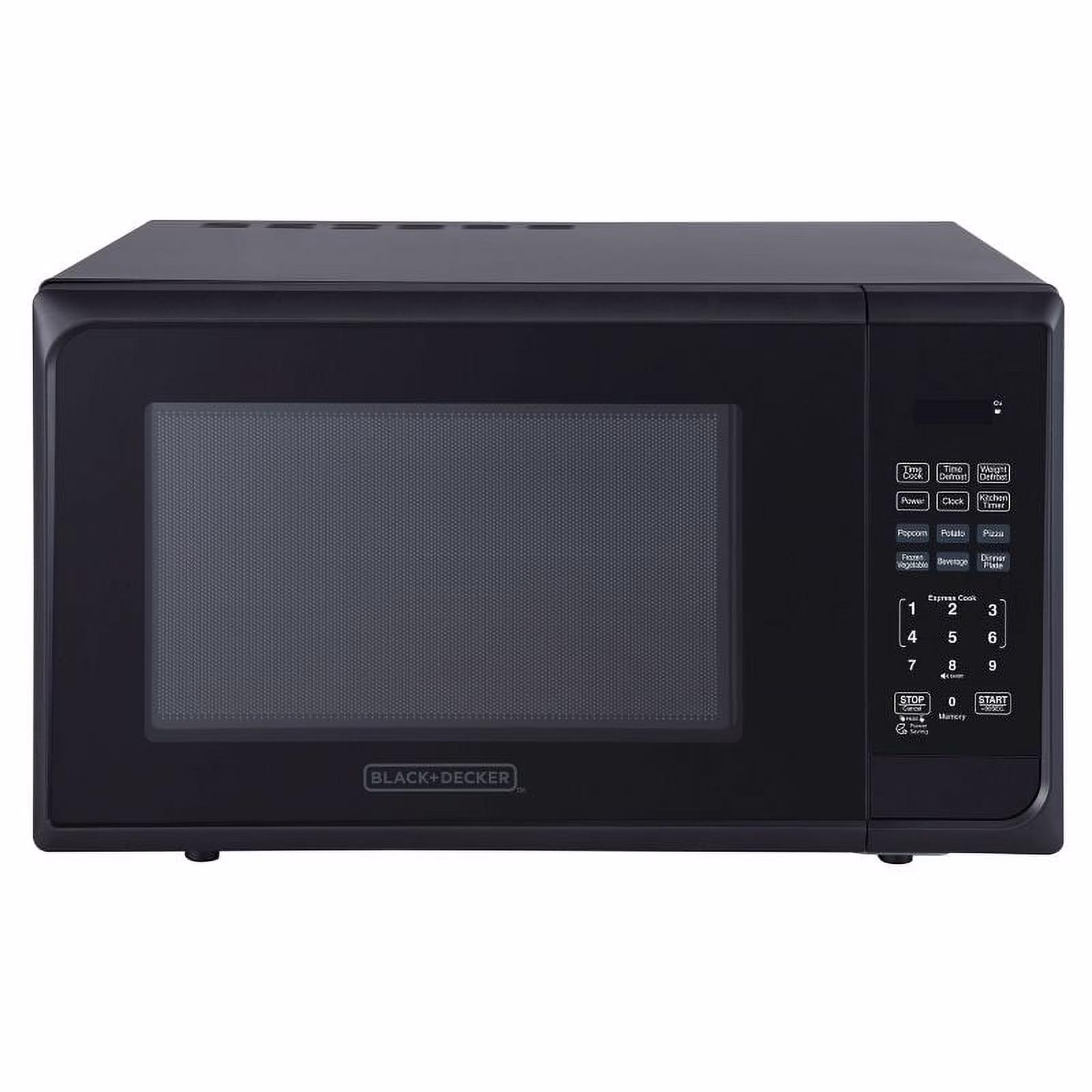 BLACK+DECKER 1.1 Cu. Ft. Microwave Oven in Stainless Steel