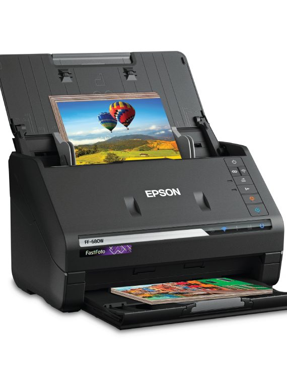 2025 FastFoto FF-680W Wireless High-speed Photo Scanning System – Black