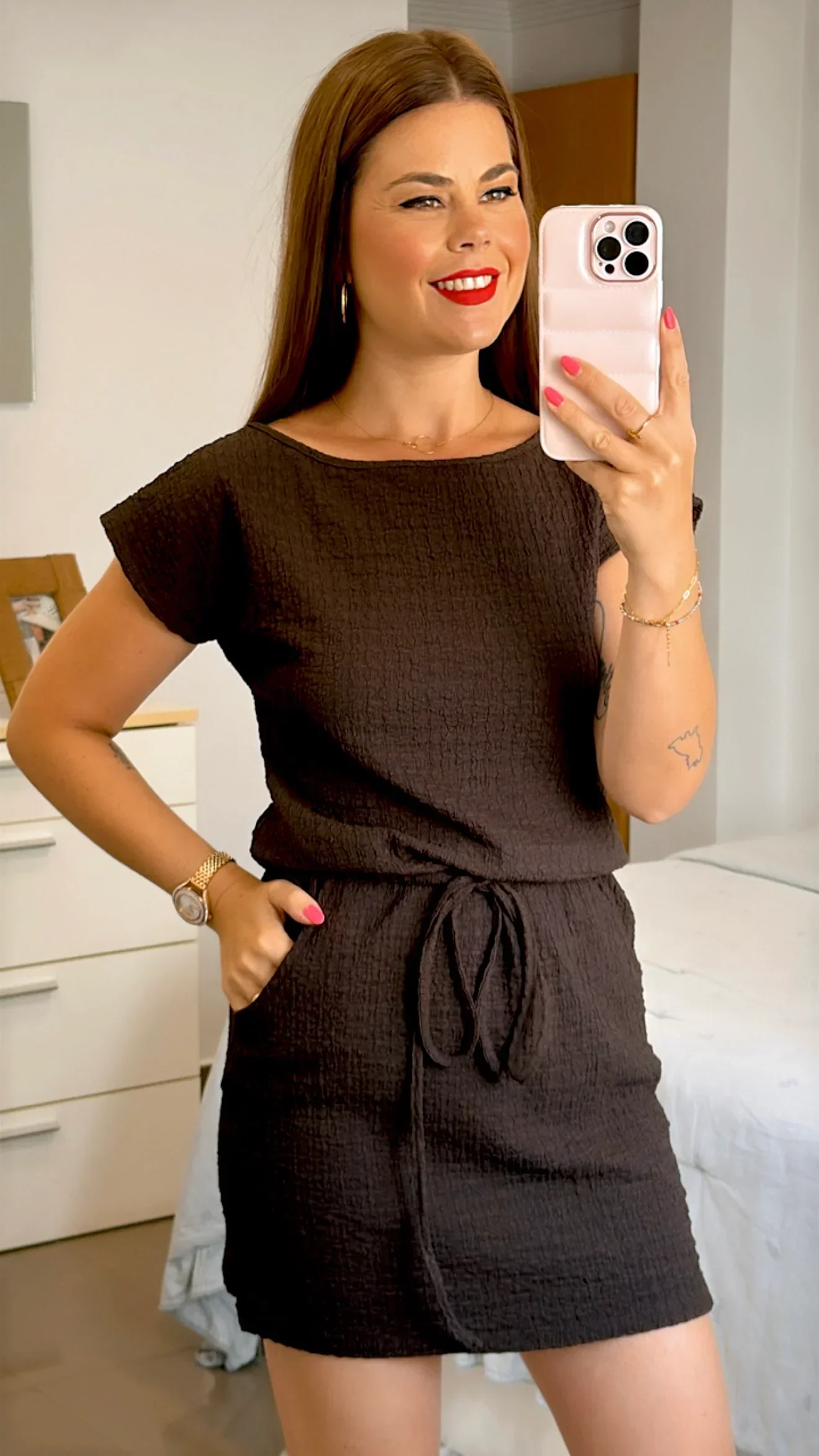 VESTIDO CORTO ANASTASIA