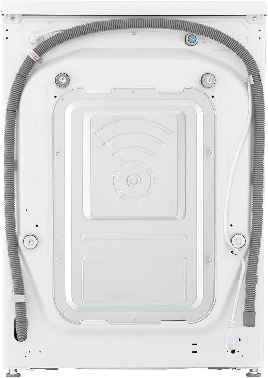 LG F4WV7080, Klasse A, Frontlader-Waschmaschine 8 kg, 1400 U/Min, AI Direct Drive, Wi-Fi, Tiefenreinigung mit Dampf, Groe Kapazitt, TRIPLE A, Auentür aus Sicherheitsglas, 62 x 60 x 85 cm Wei