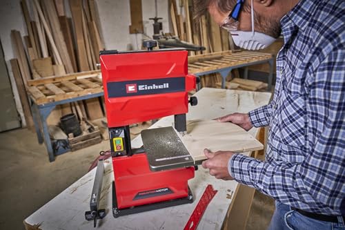 Einhell Sega a nastro TC SB 200/1 (cambio lama senza attrezzi, arresto parallelo, regolazione in altezza, guida con cuscinetti a sfera, tavolo inclinabile in modo continuo),Versione 2024 : Amazon.it: Fai da te