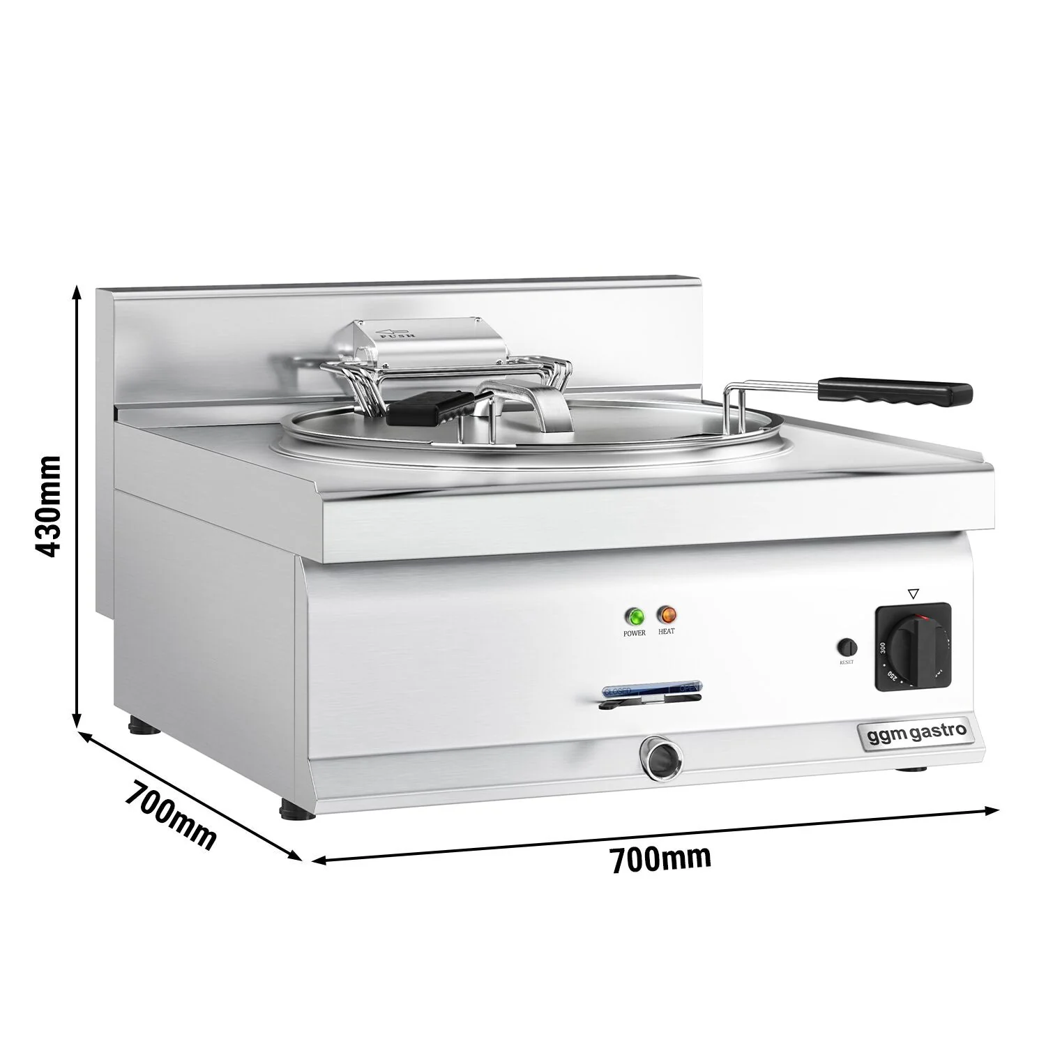 Elektrisk fisk Frityr - 25 (15 kW)