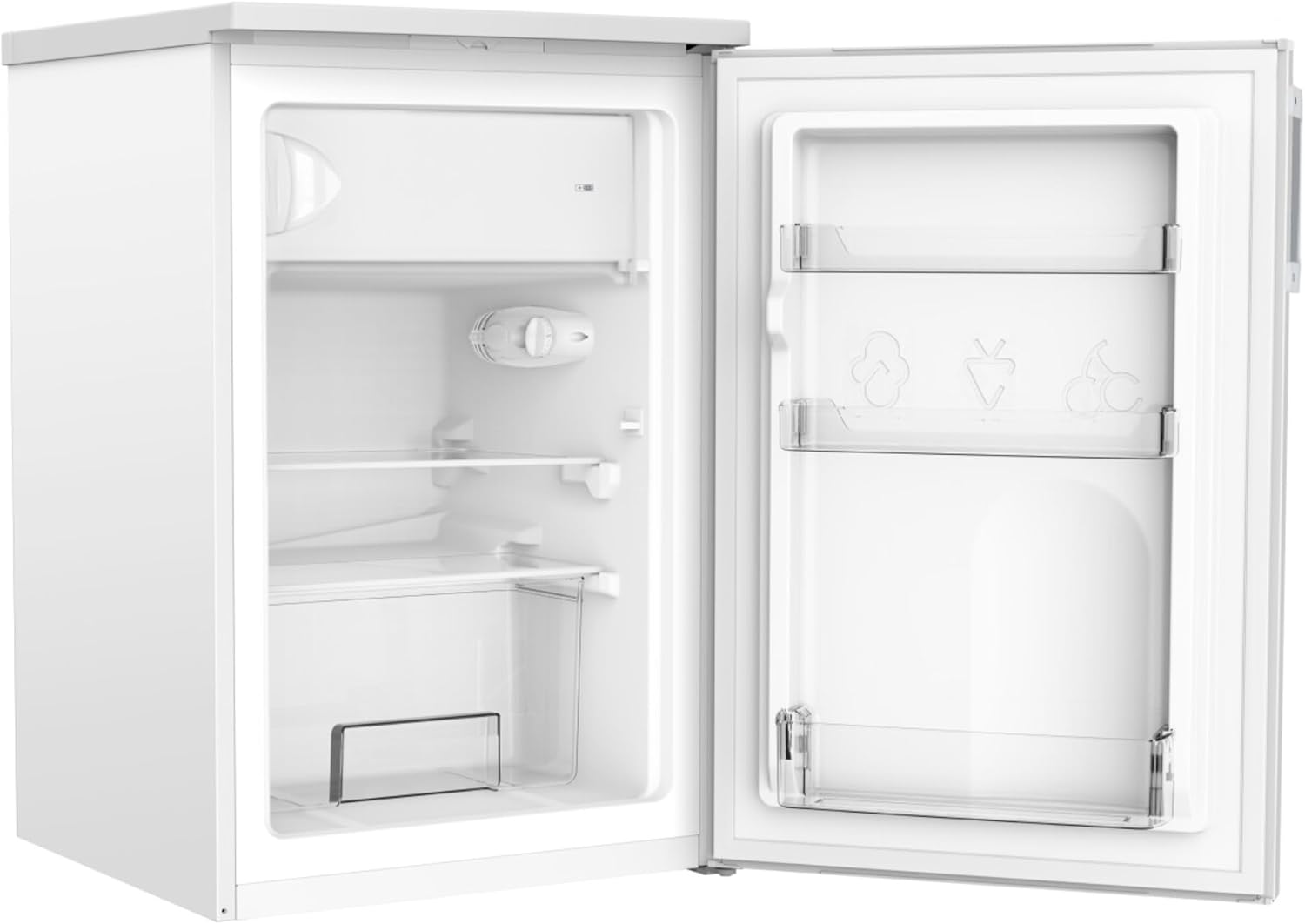 Amica KS 361 300 W Kühlschrank mit Gefrierfach/EEK: C / 107 L Nutzinhalt / 85cm hoch/weiß