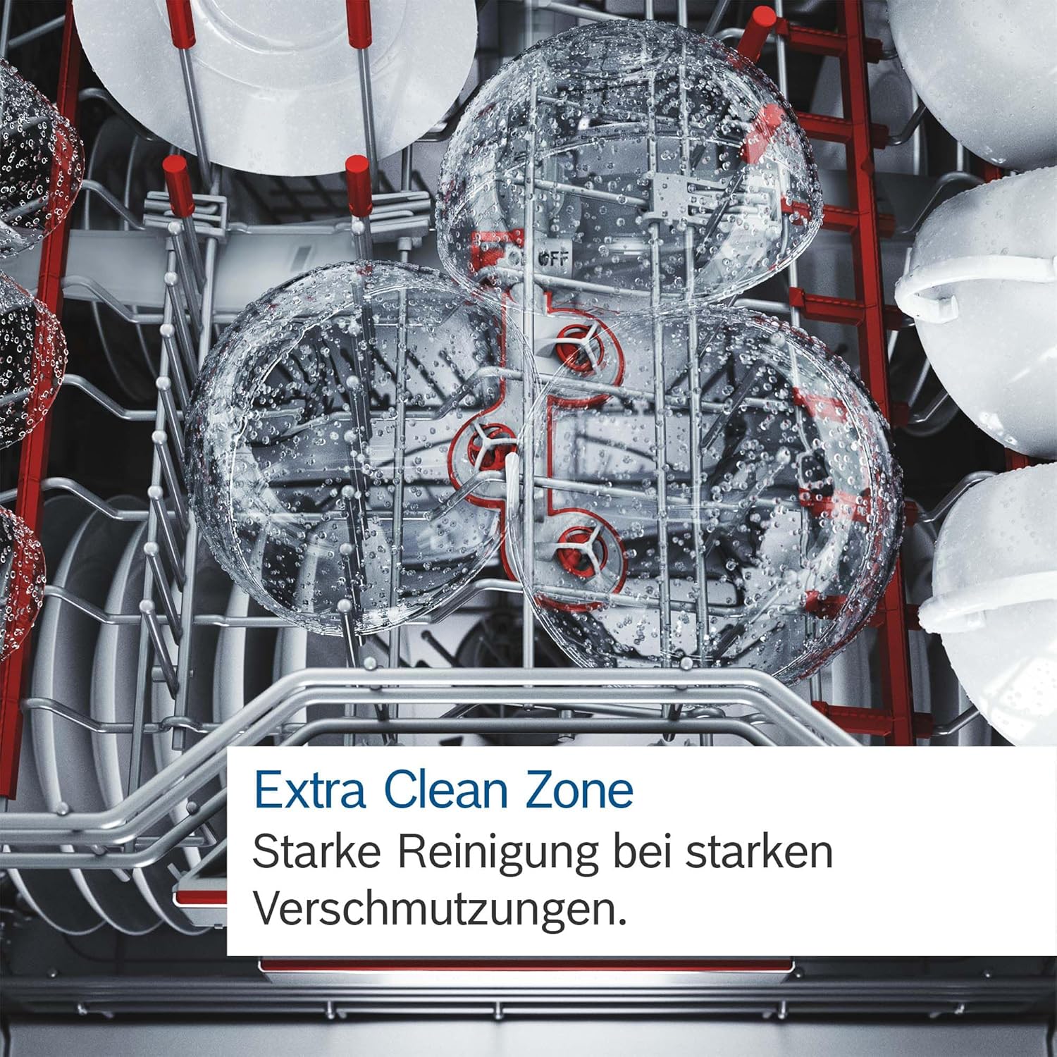 Bosch SMU4ETS08E, Serie 4, Smarter Unterbau-Geschirrspüler 60 cm, Besteckkorb, Spülmaschine mit Programmassistent, besonders Leise, höhenverstellbarer Oberkorb, Automatische Türöffnung, Edelstahl