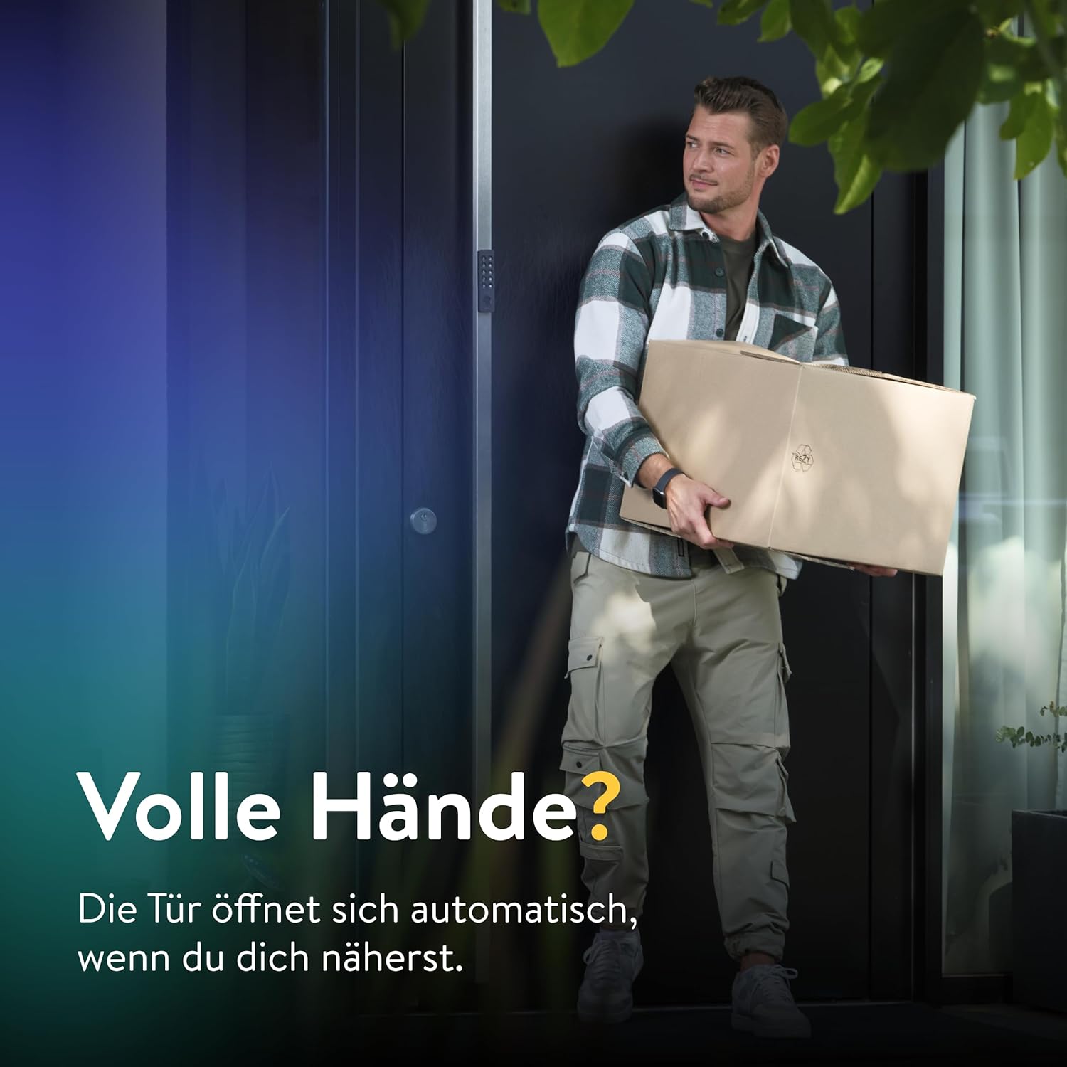 Nuki Smart Lock Go (2025) mit Bluetooth, WLAN & Matter, elektronisches Türschloss macht Smartphone zum Schlüssel, Nachrüsten ohne Zylindertausch – Smart Lock