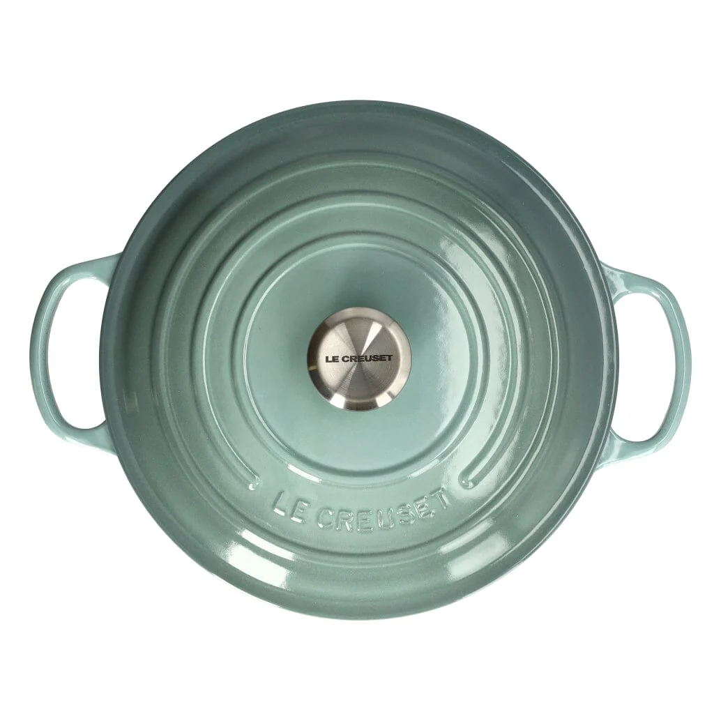 2025 Le Creuset - Signature ronde stoofpan Zeezout 24 cm 4,2 l