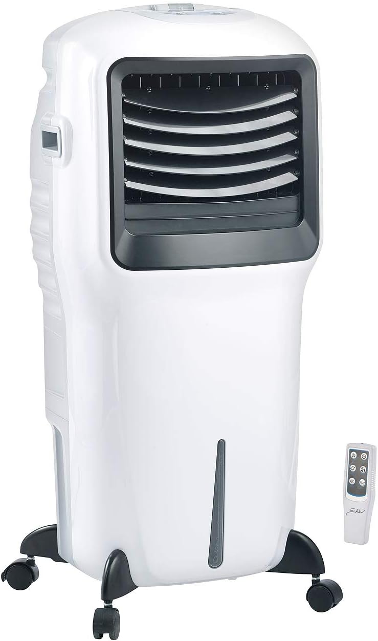 Sichler Haushaltsgeräte Kühllüfter Wohnung: Verdunstungs-Luftkühler LW-550 mit Ionisator und Timer, 20 l, 110 Watt (Wasserverdunster Kühlung, Raumkühler mit Ionisator, Air)