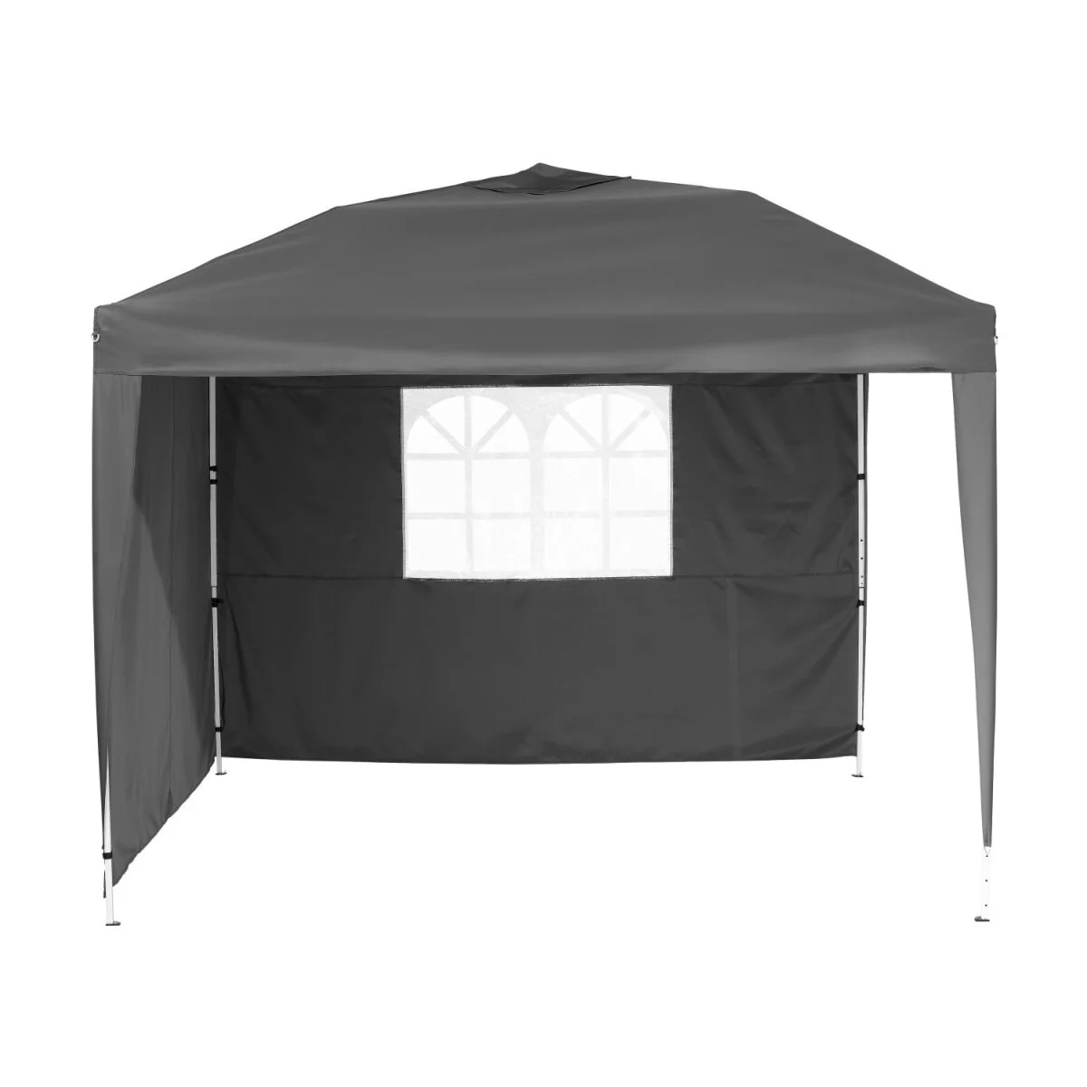 LIVARNO home Faltpavillon, mit 2 W?nden, grau - B-Ware sehr gut