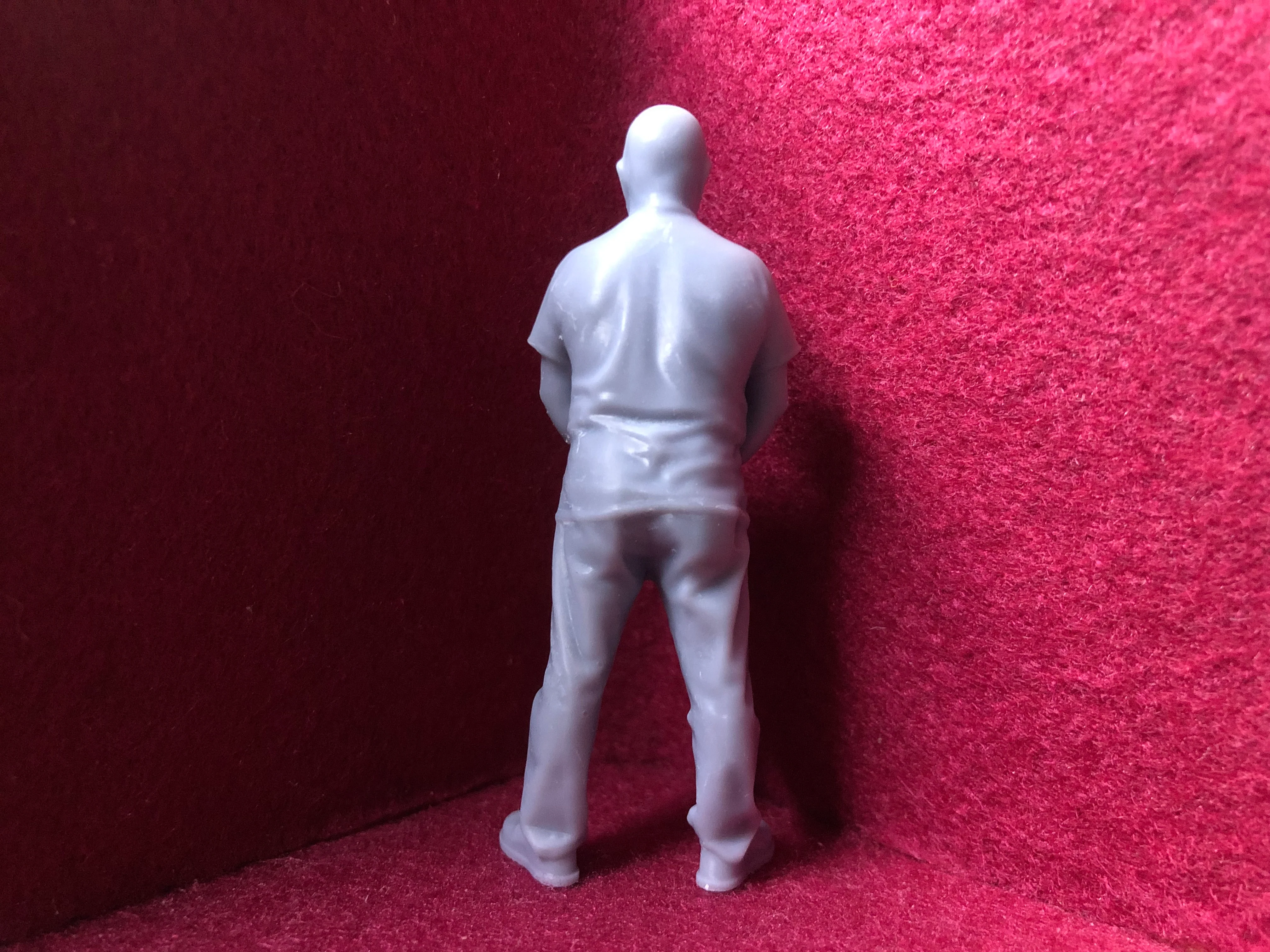 G-Scale driver figure - 3D scan of a real person - D149 (also GN15)