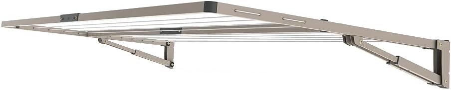 Hills Double Folding Clothesline, Autumn Stone, 2.2m x 1.2m