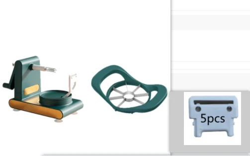 Hand Crank Apple Peeler, Slicer & Corer �?Multifunction Fruit & Vegetable Peeling Machine