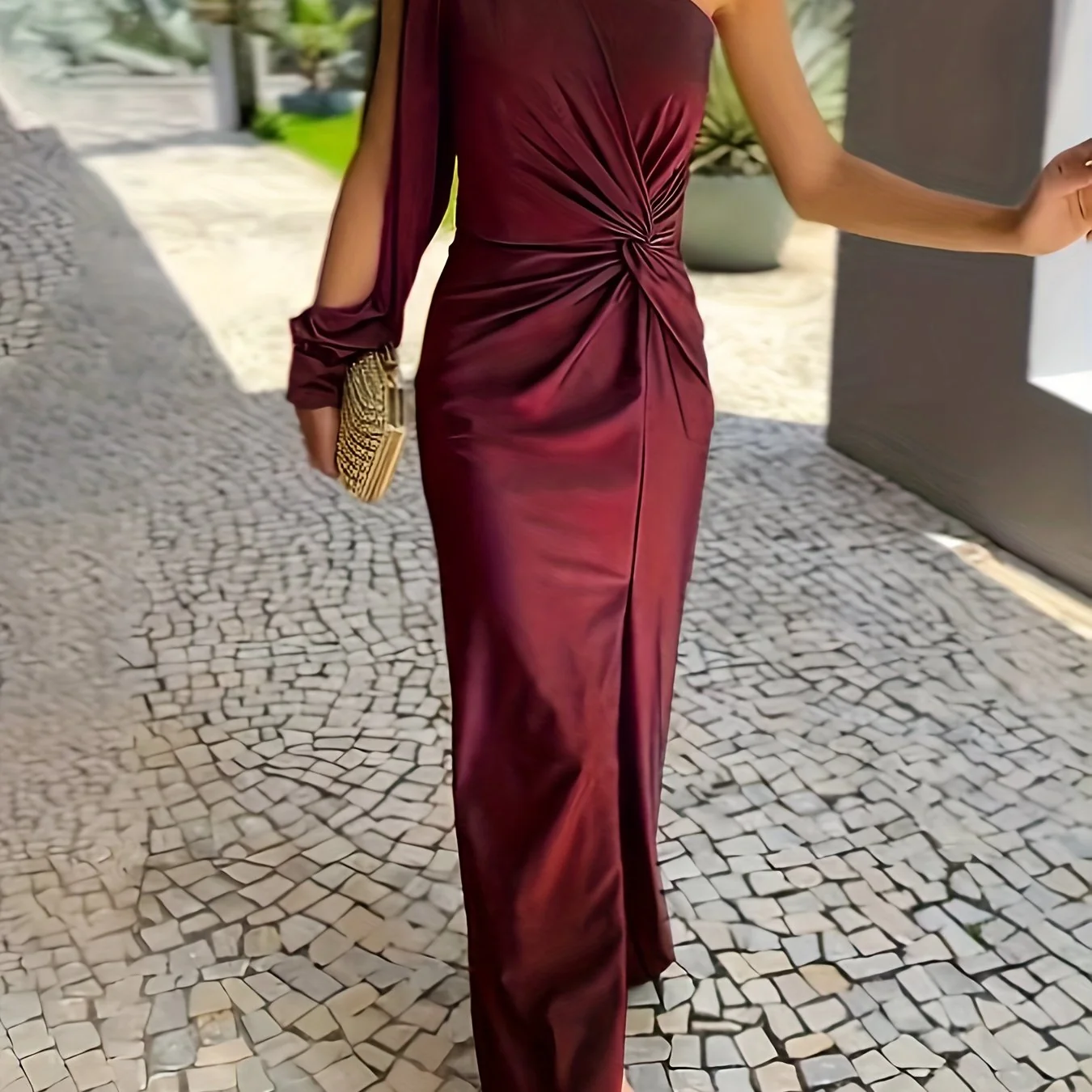 Elegantes langes Abendkleid