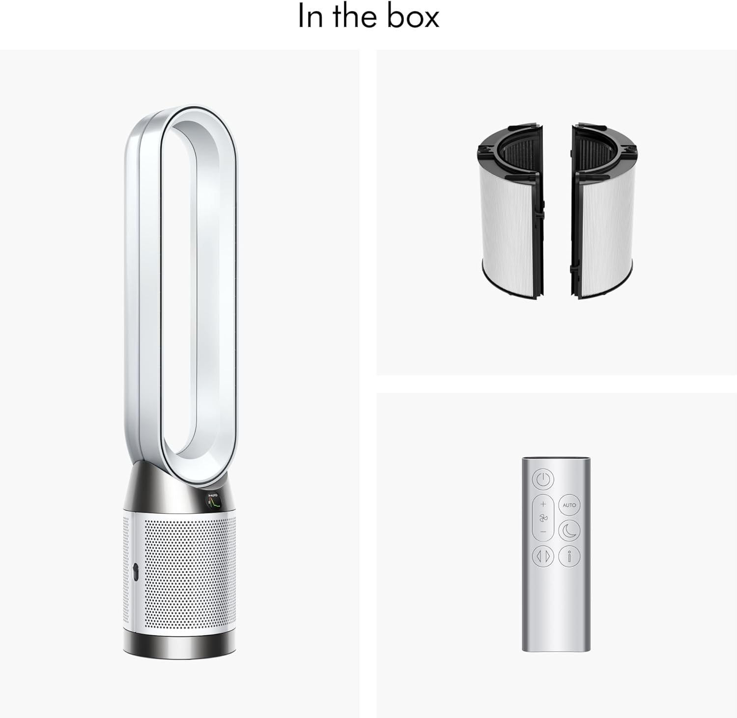 Dyson Purifier Cool PC1 Powerful Cooling Purifier (White/White)