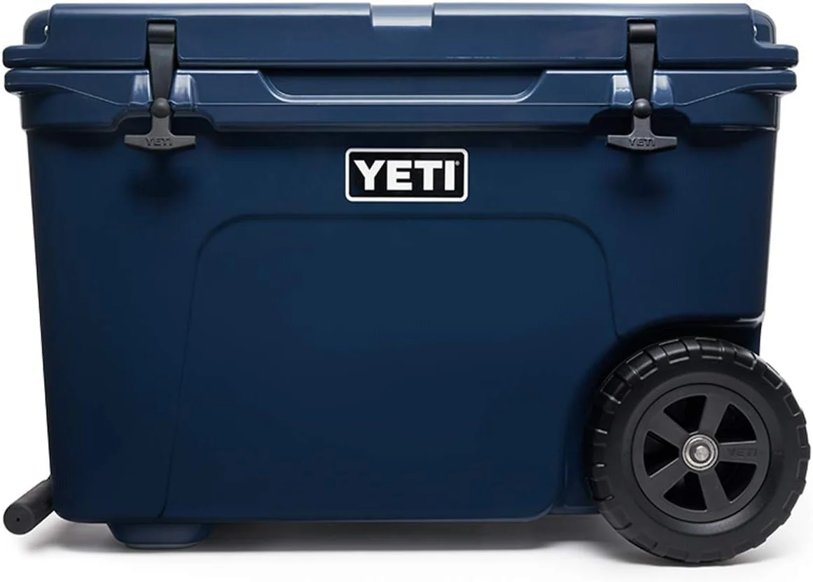 YETI Tundra Haul Cooler Box with Wheels, Navy Blue