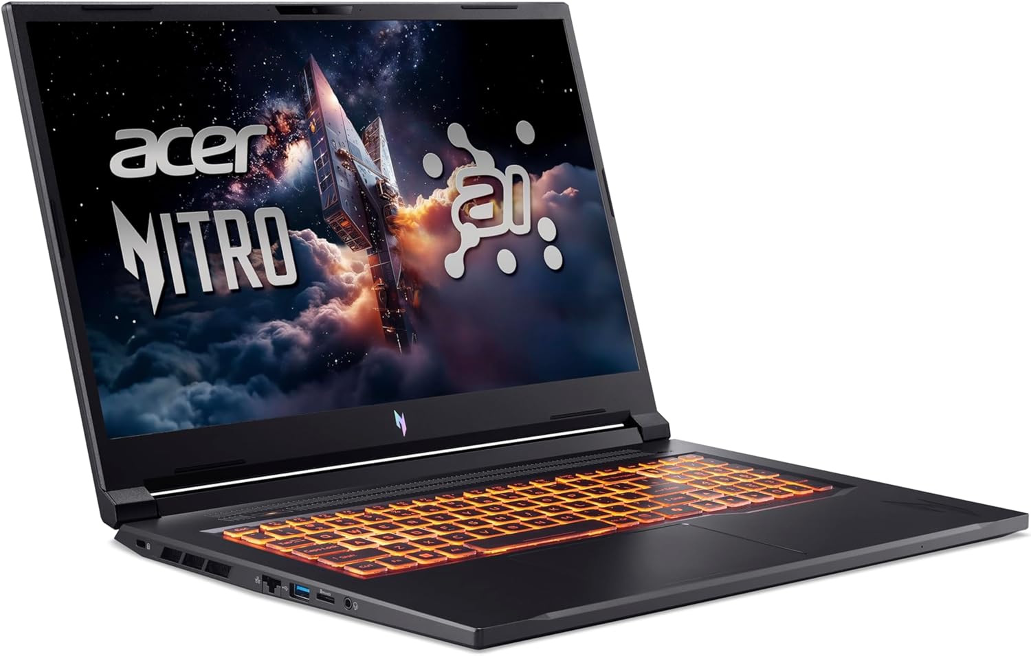 acer Nitro V 17 AI (ANV17-61-R3KD) Gaming Laptop, Copilot+ PC, 17