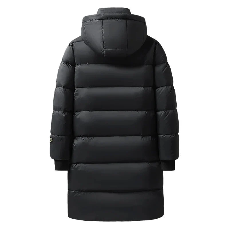 Lange Winter-Daunenjacke f��r Herren