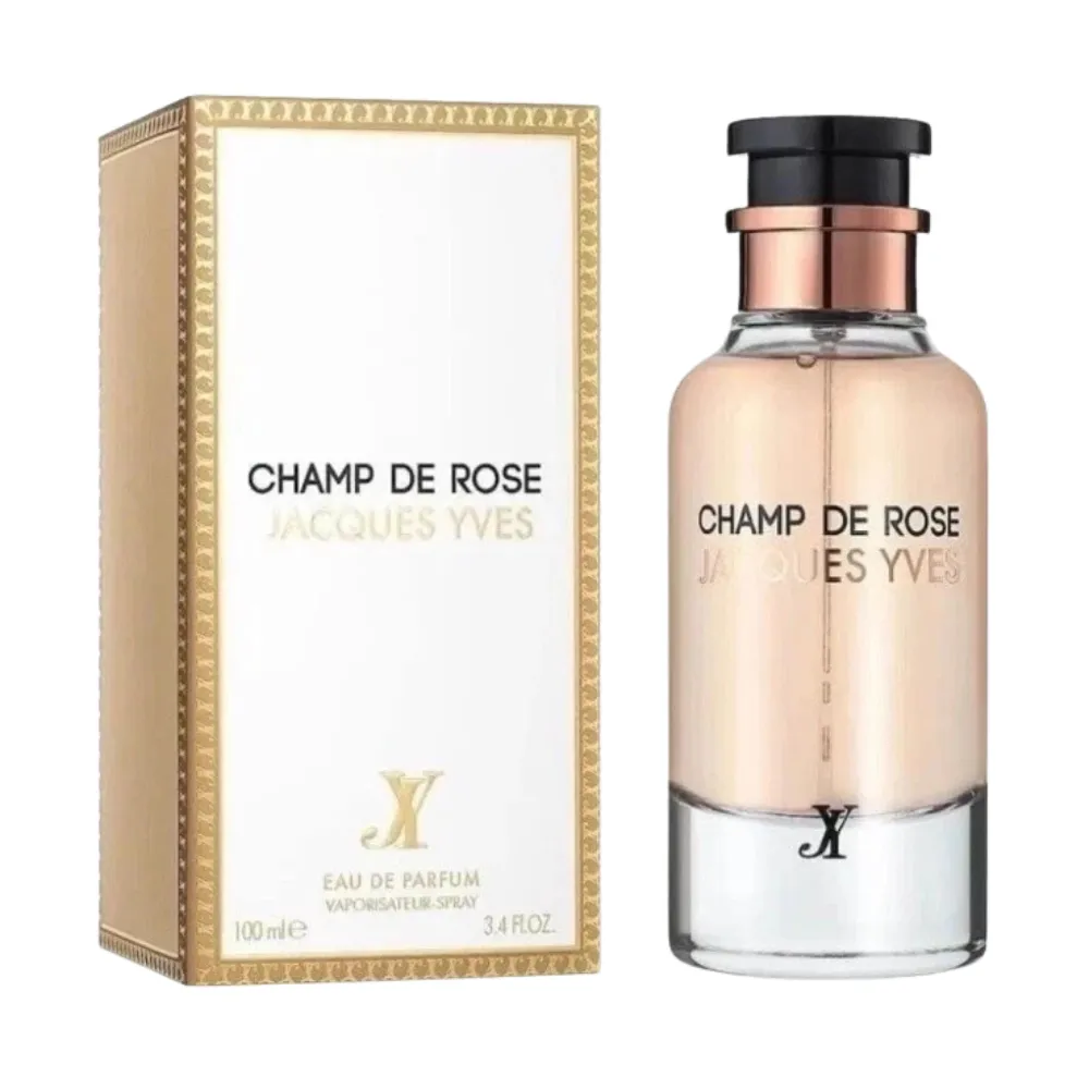 Champ De Rose EDP 100ml - Jacques Yves - Unisex Floral Perfume - Fragrance World