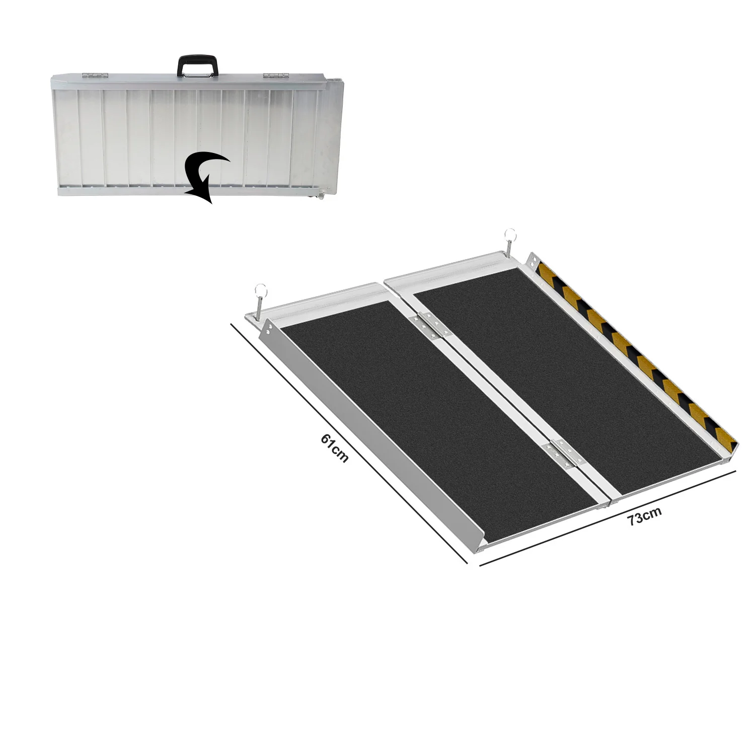 Sonnewelt Rollstuhlrampe Laderampe Alu bis 270kg
