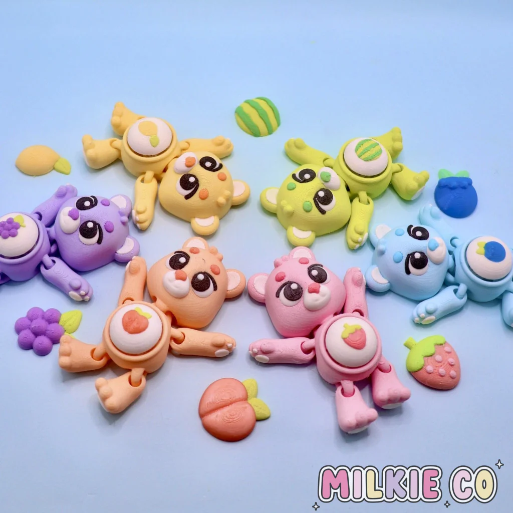 Clicky Bears Keychain