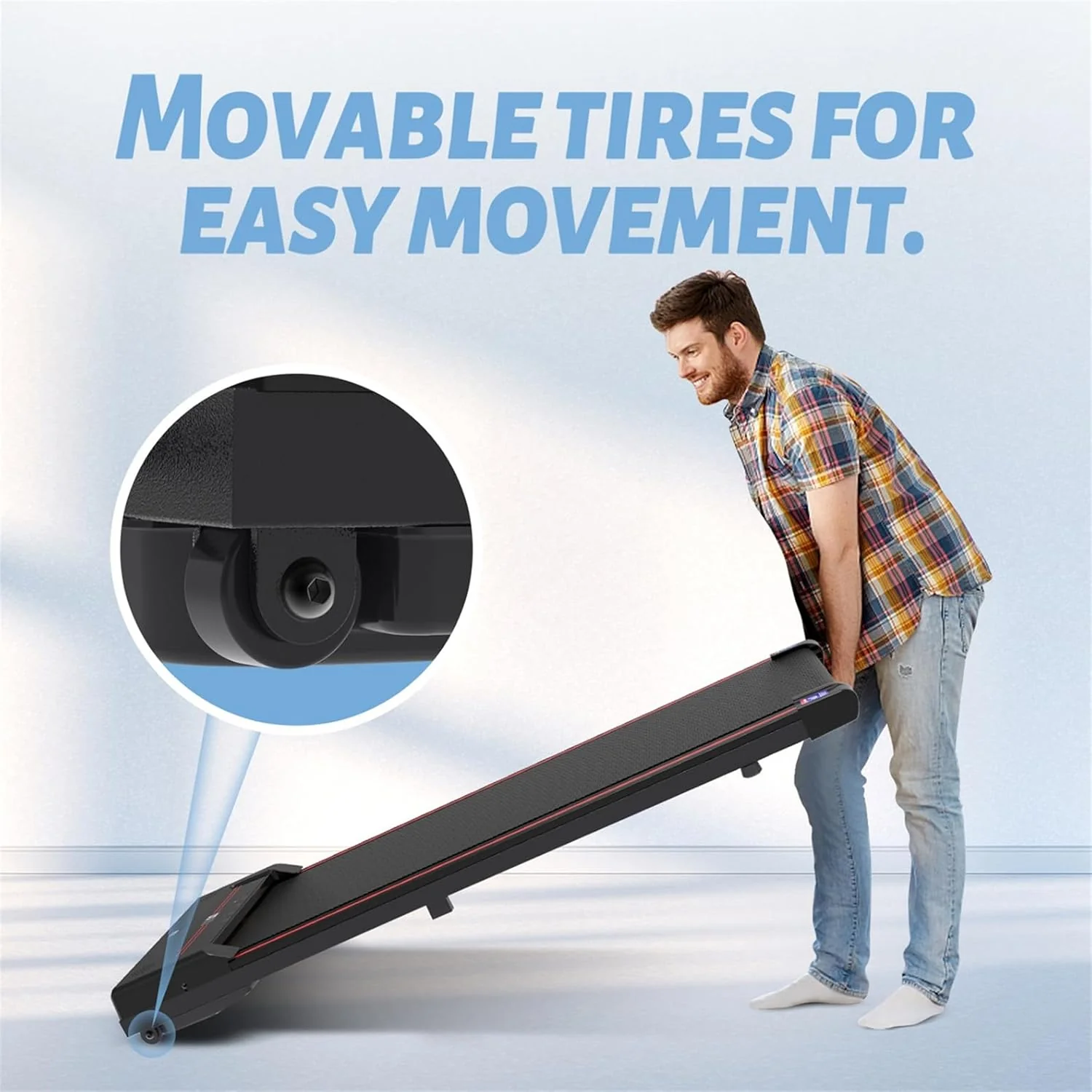 Sperax Walking Vibration Pad with APP, 3 in 1 Under Desk Treadmill, 2.5HP Low Noise Walking Treadmill Pad with Remote Control,Portable Treadmills for Home Office