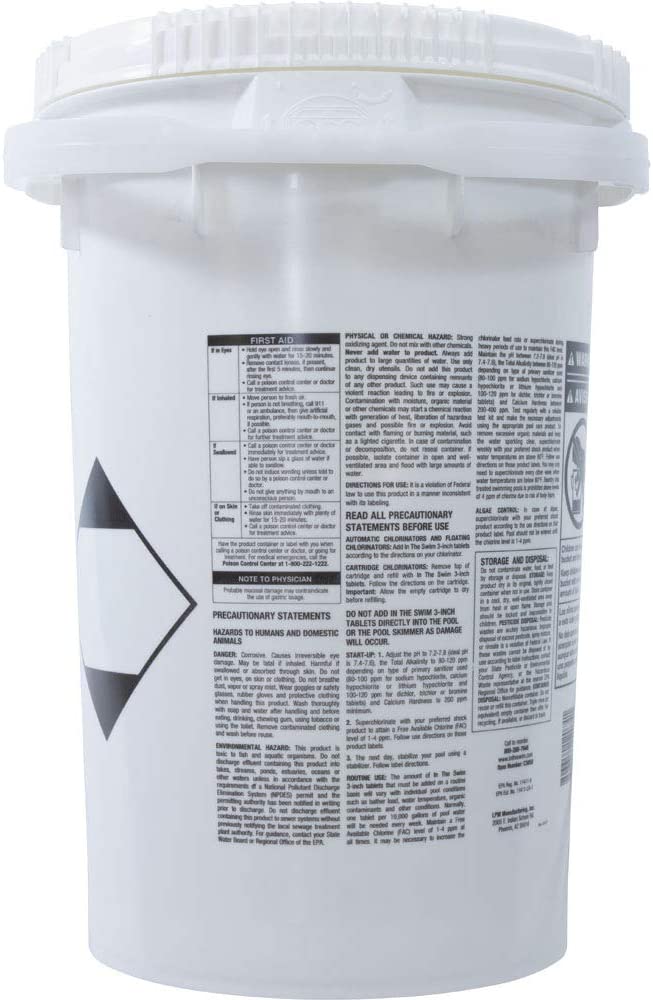 3 INCH CHLORINE TABLETS β 50 LBS