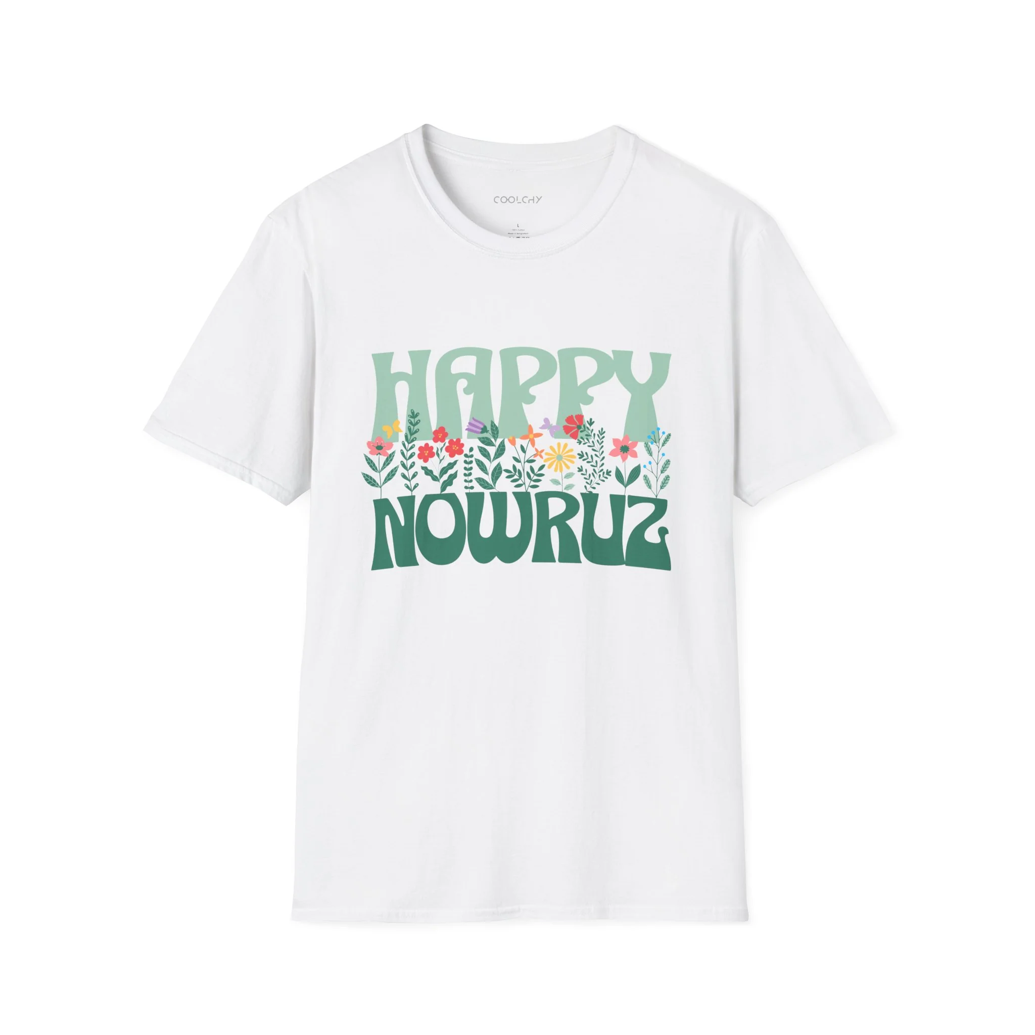 Happy Nowruz Floral Unisex T-Shirt