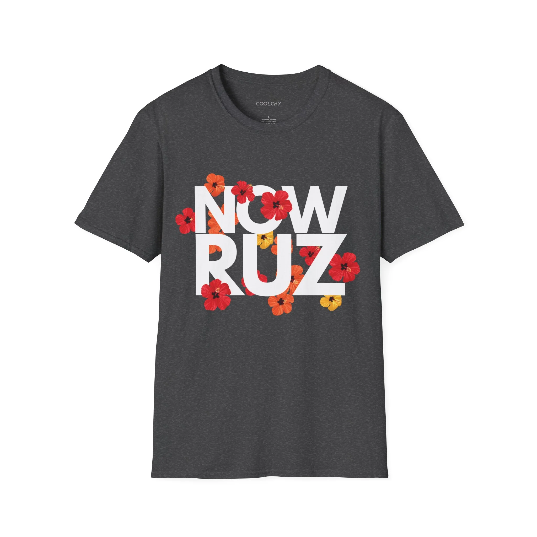Nowruz - Floral Typography T-Shirt