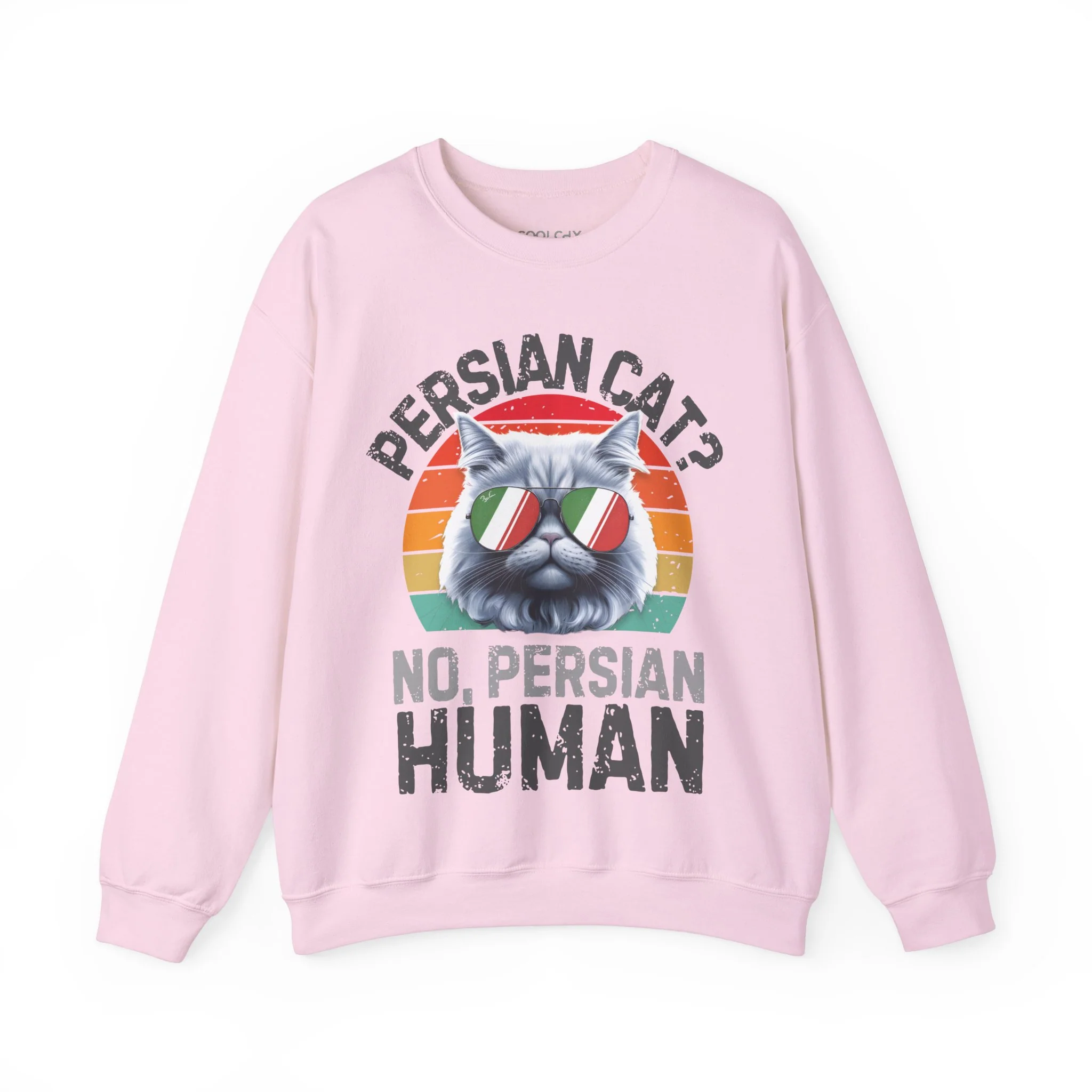 Persian Cat Human Sweatshirt