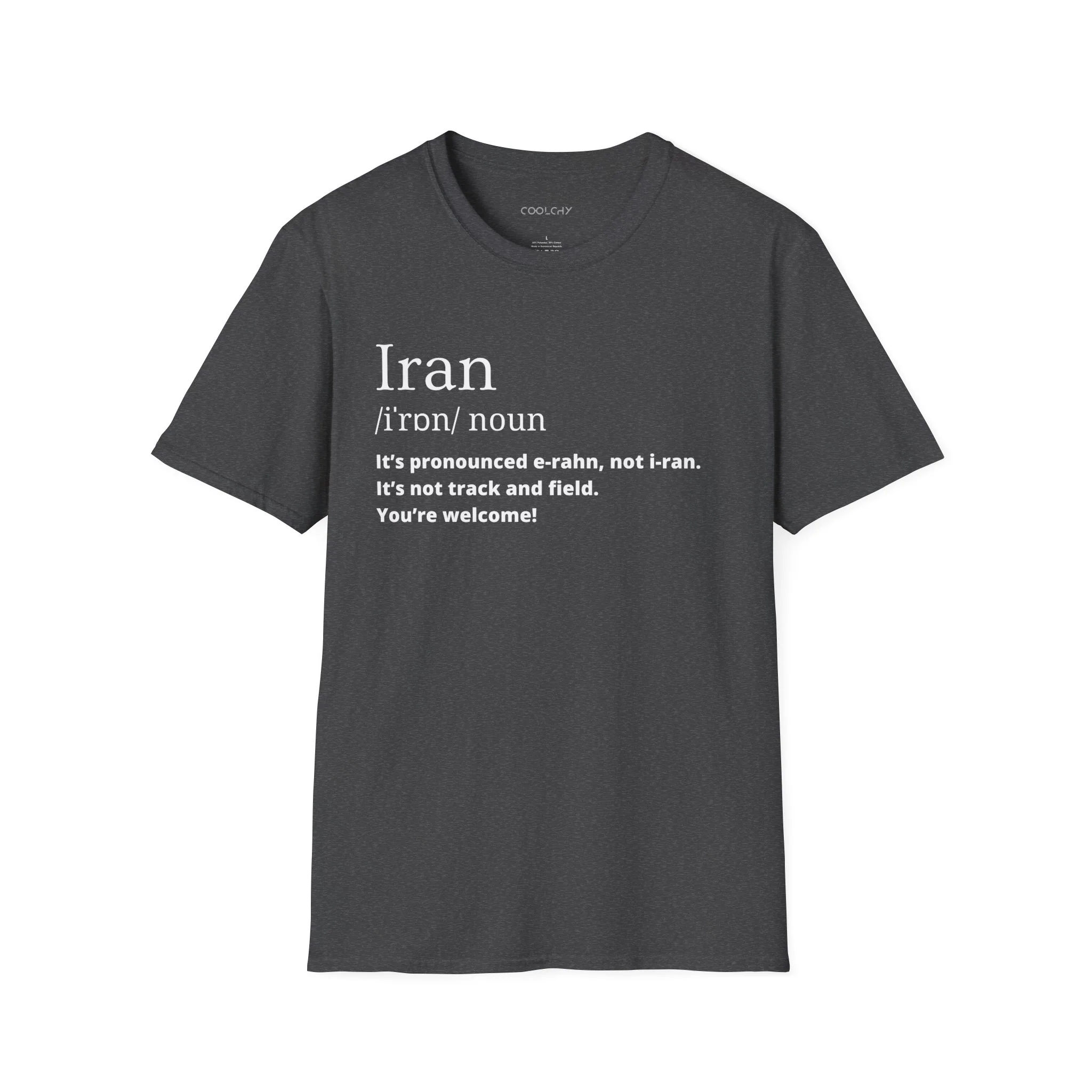 Iran Pronunciation Unisex T-Shirt