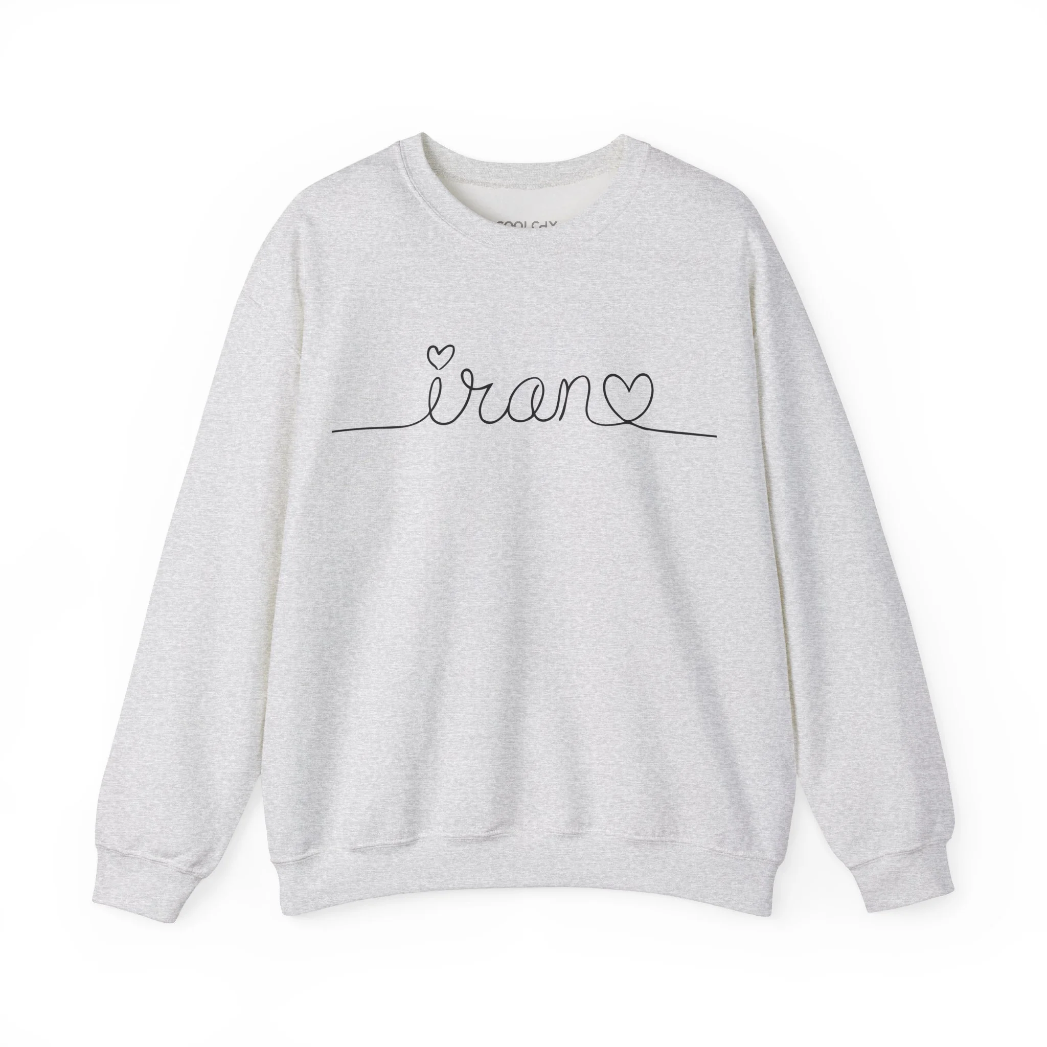 Iran Heart Line Art Sweatshirt