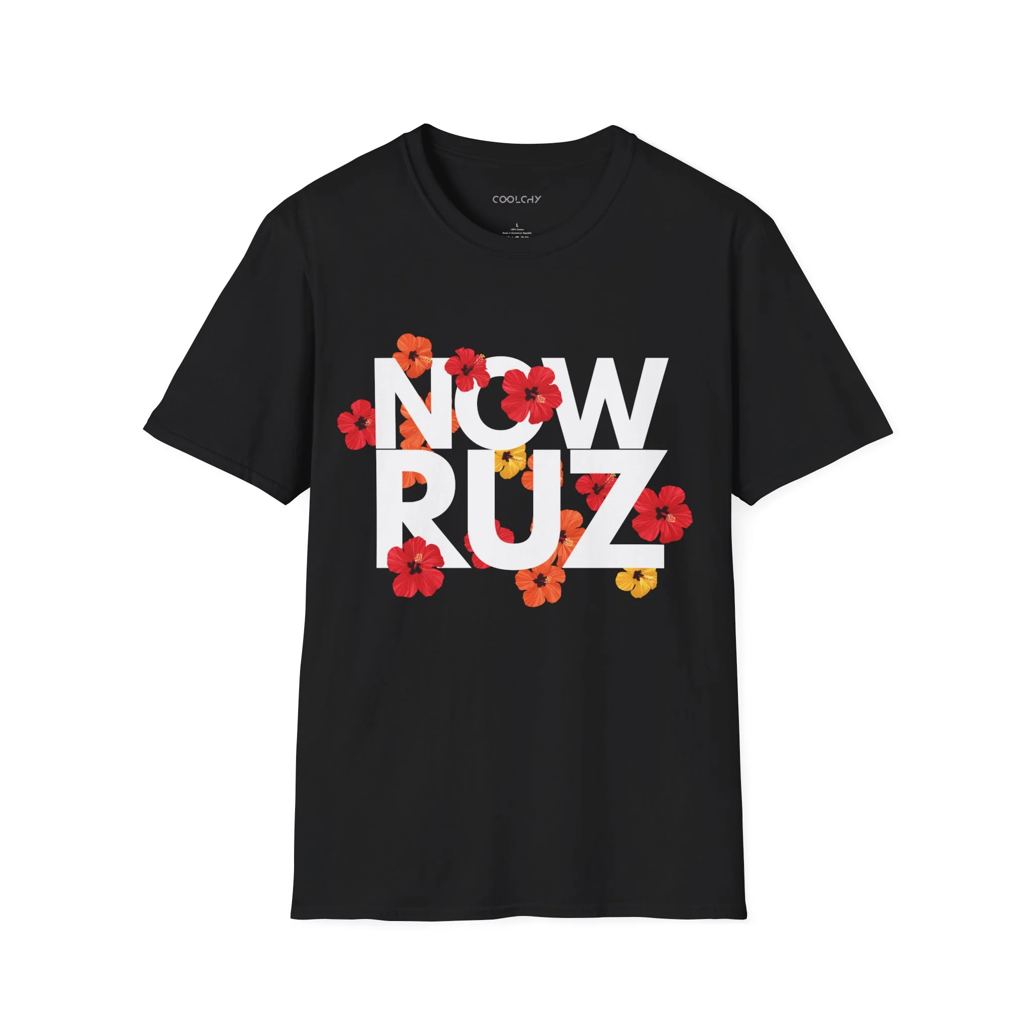 Nowruz - Floral Typography T-Shirt