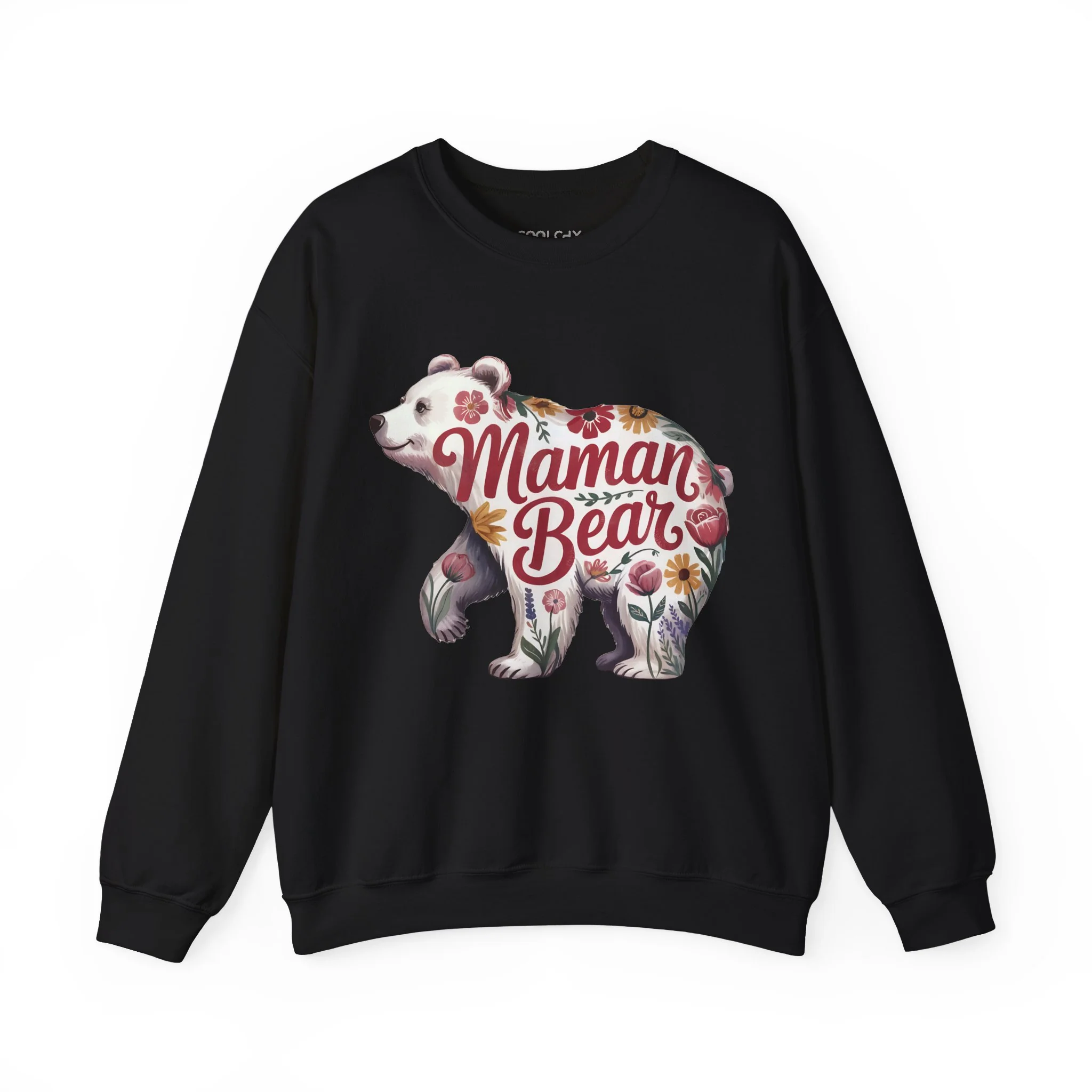 Maman Bear Floral Sweatshirt