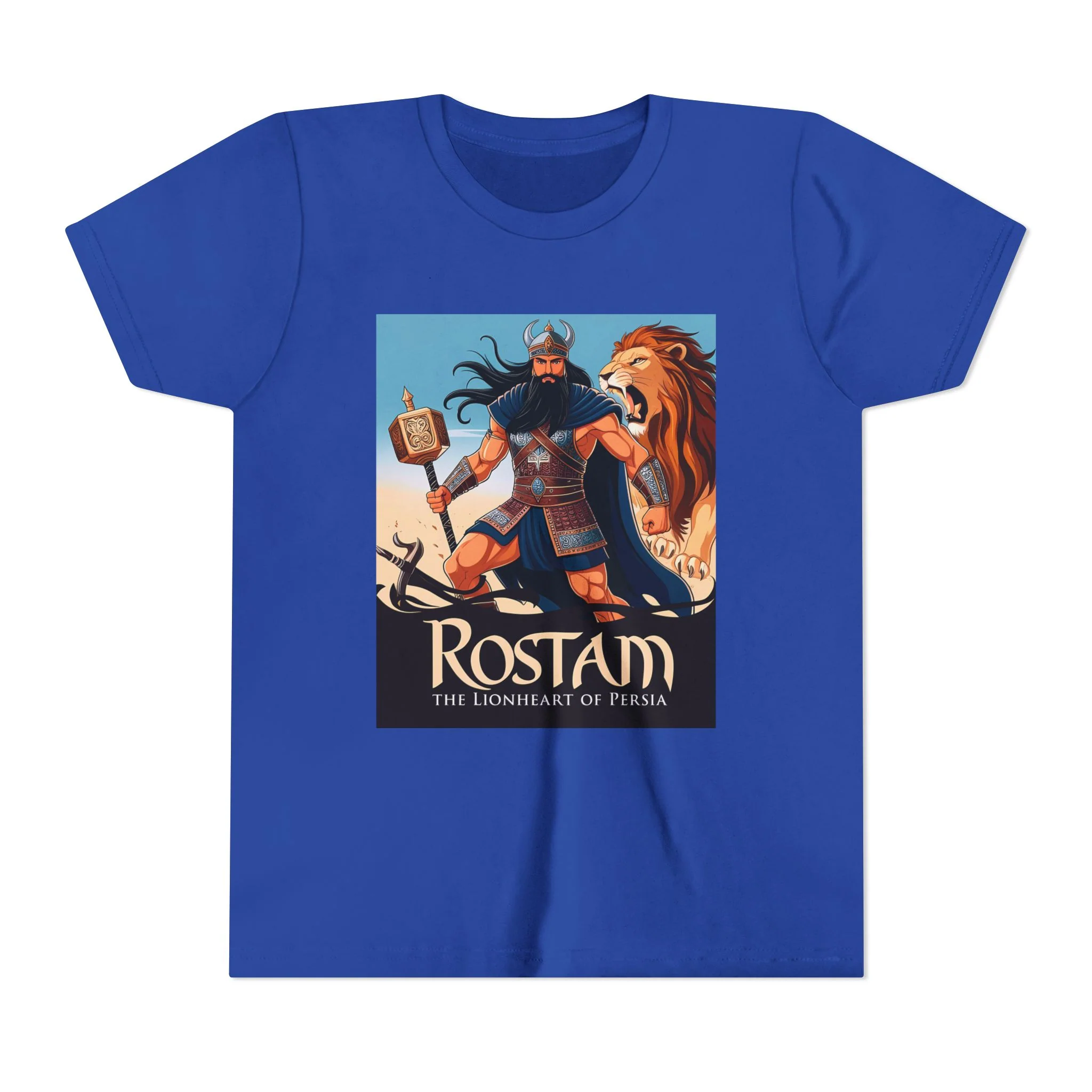 Rostam, the Lionheart of Persia Youth Tee