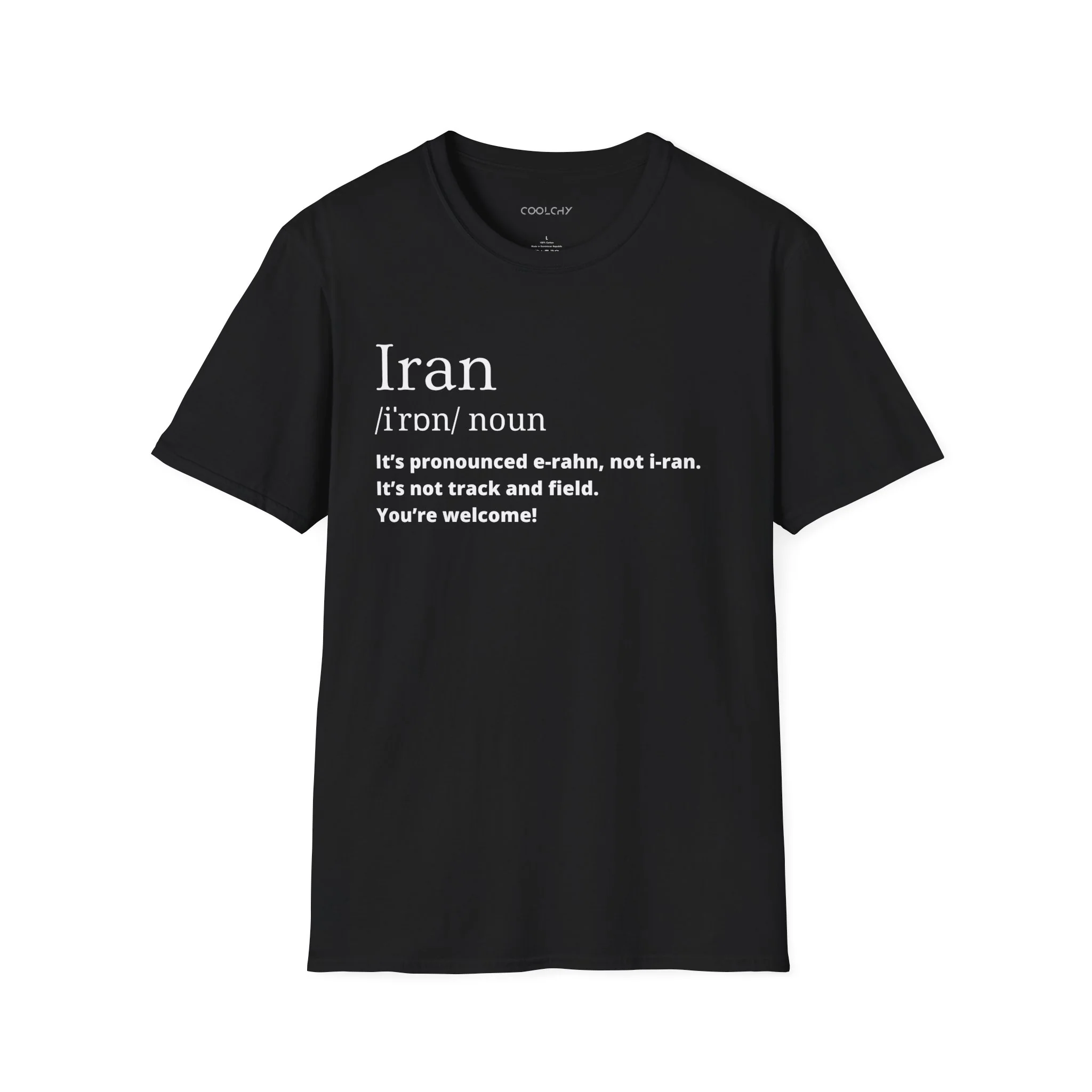 Iran Pronunciation Unisex T-Shirt