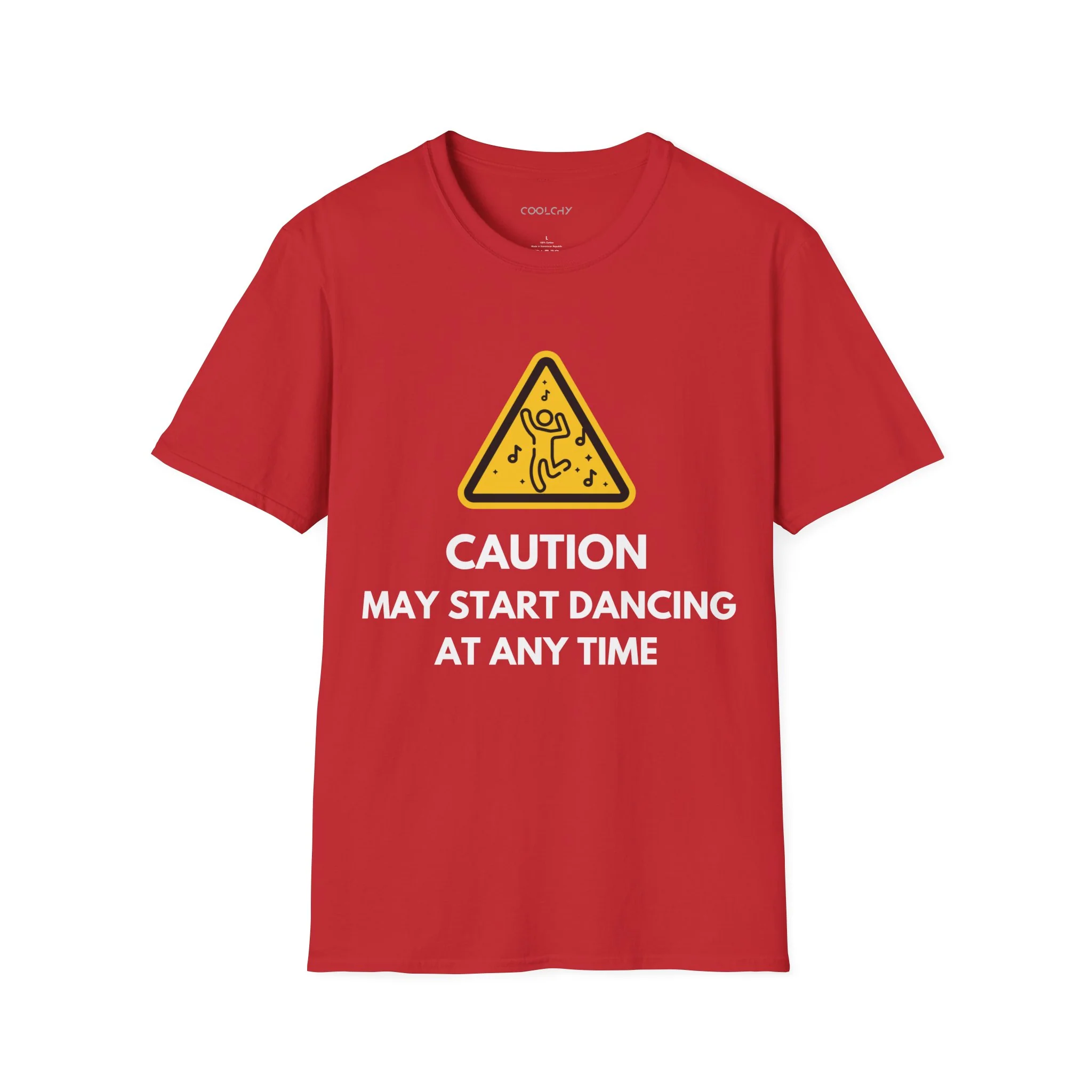 Dance Caution Sign Unisex T-Shirt