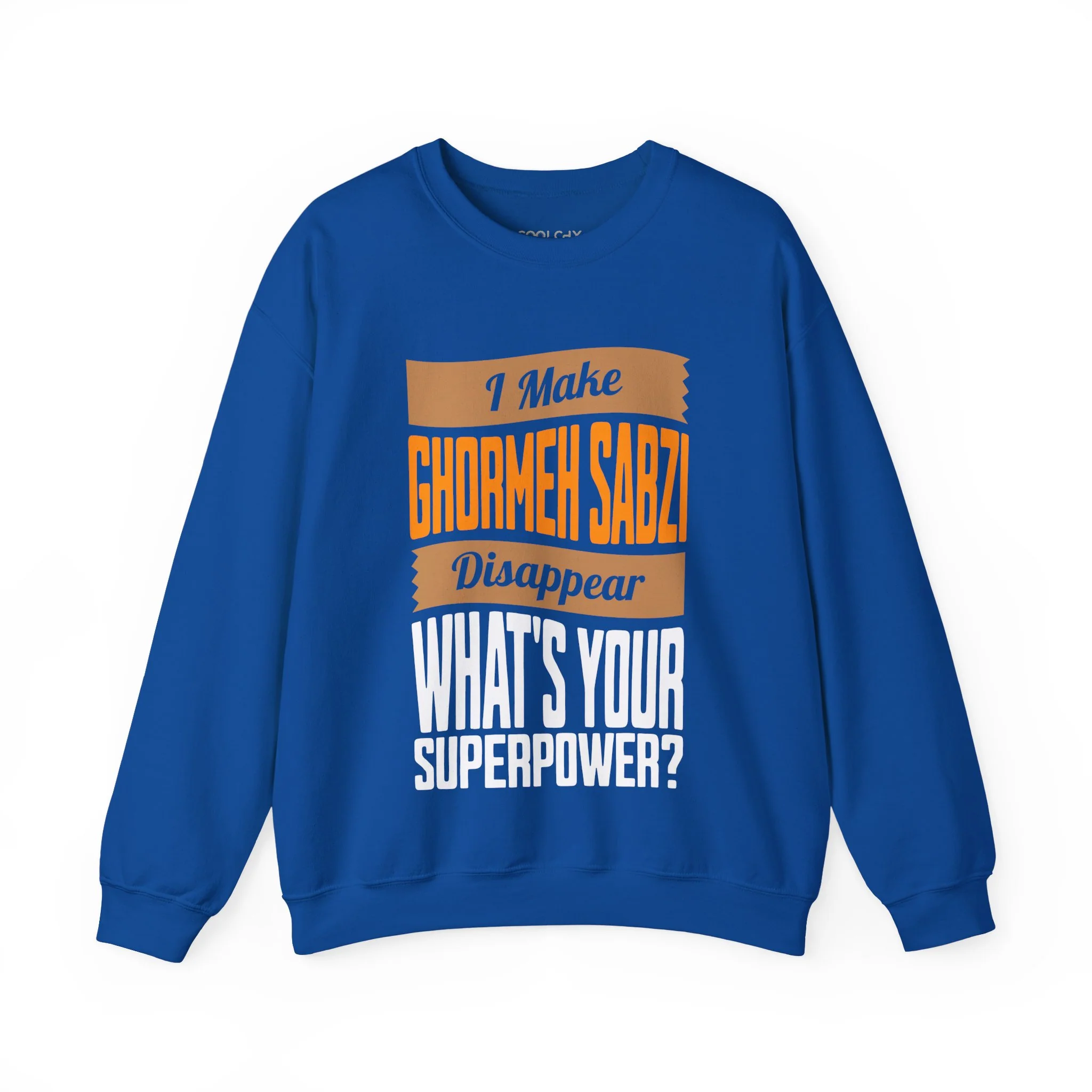 I make Ghormeh Sabzi disappear Sweatshirt