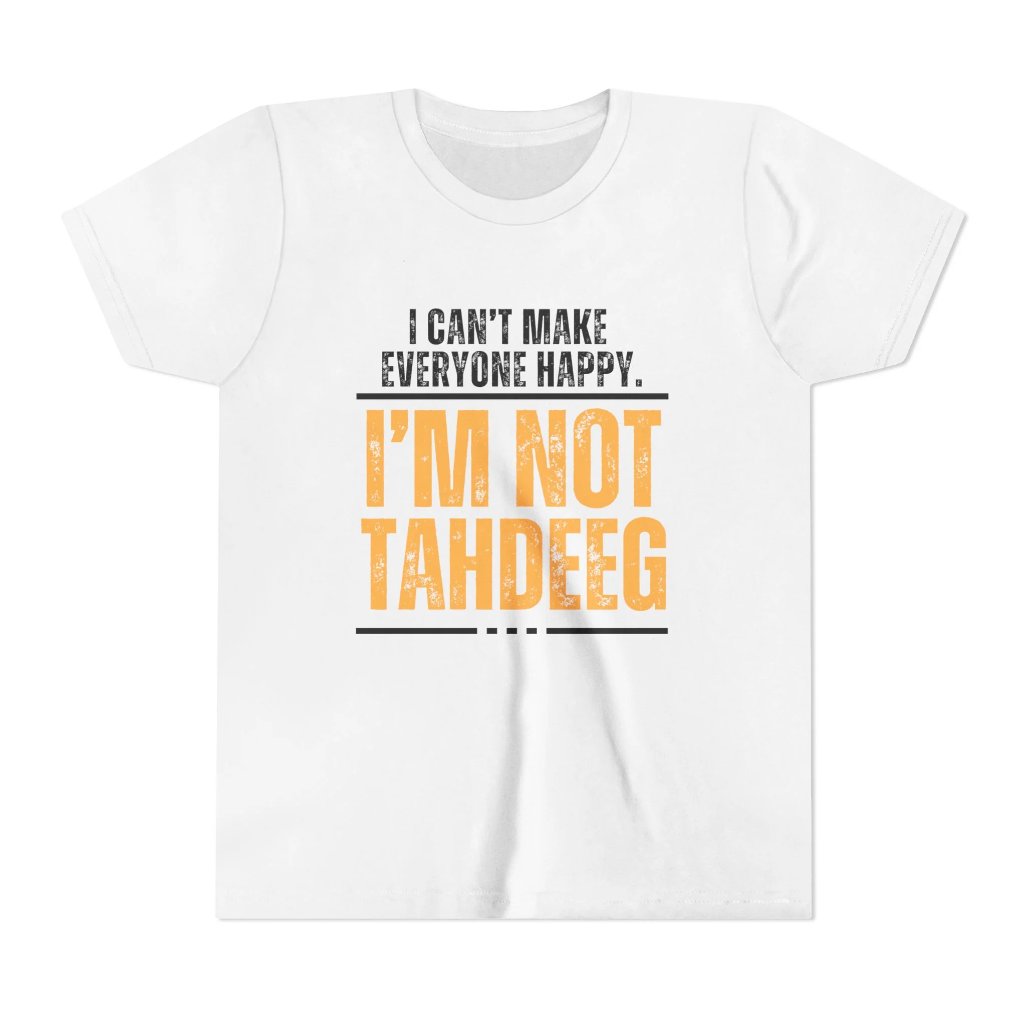 I'm Not Tahdeeg Youth Tee
