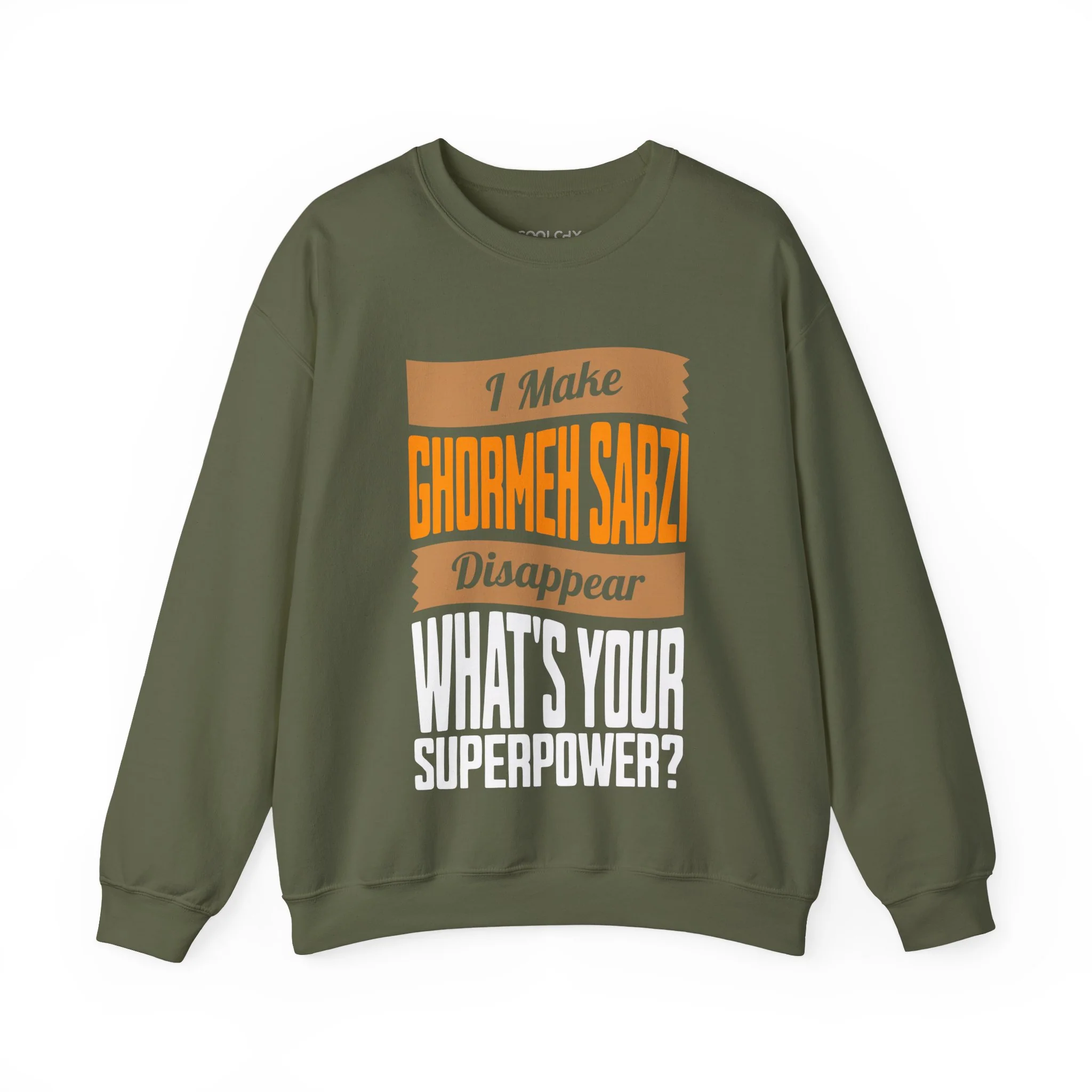 I make Ghormeh Sabzi disappear Sweatshirt