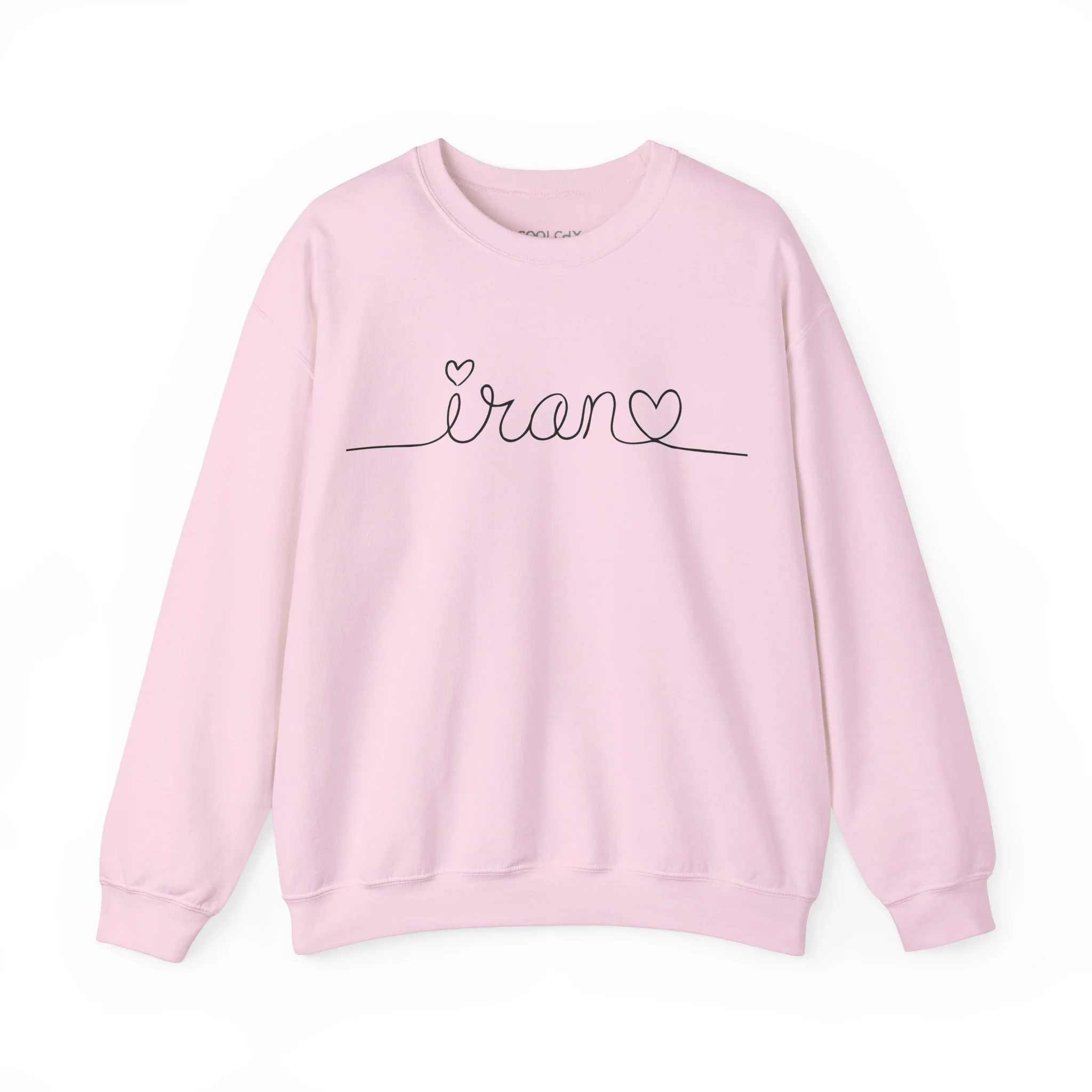 Iran Heart Line Art Sweatshirt