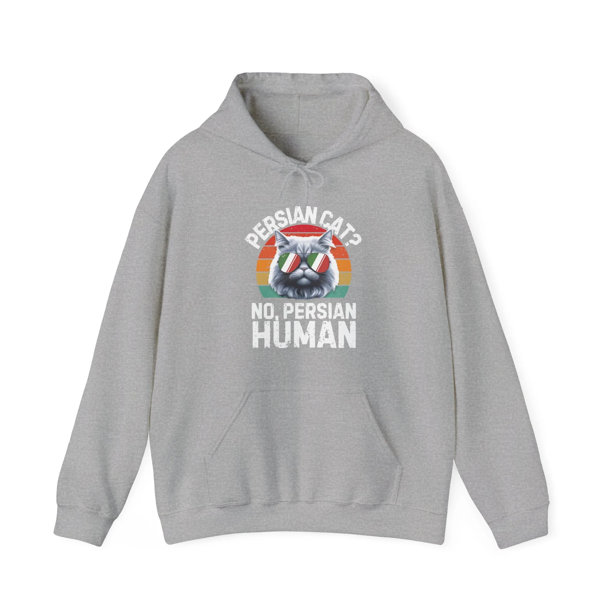 Persian Cat Human Hoodie