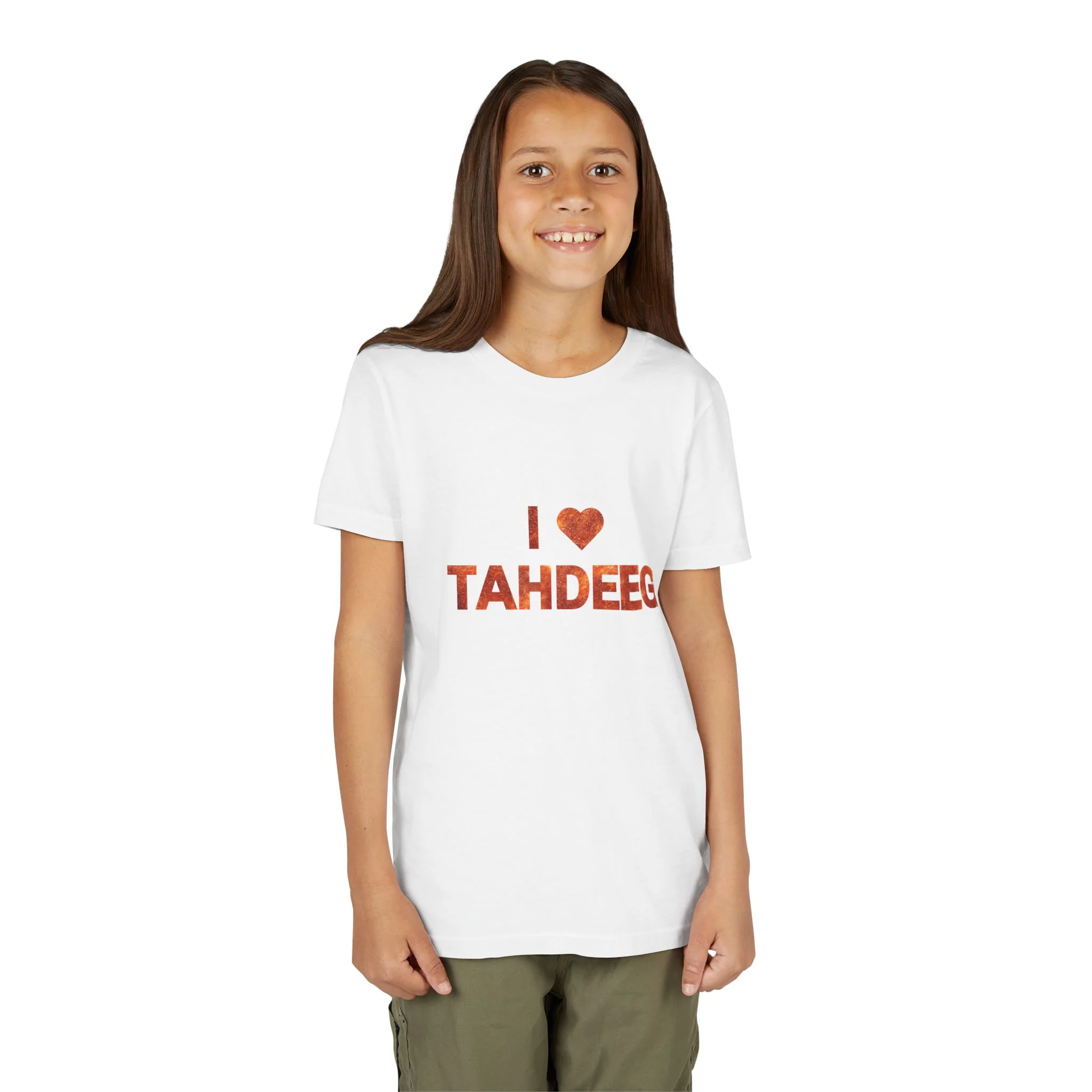 I Love Tahdeeg Youth Tee