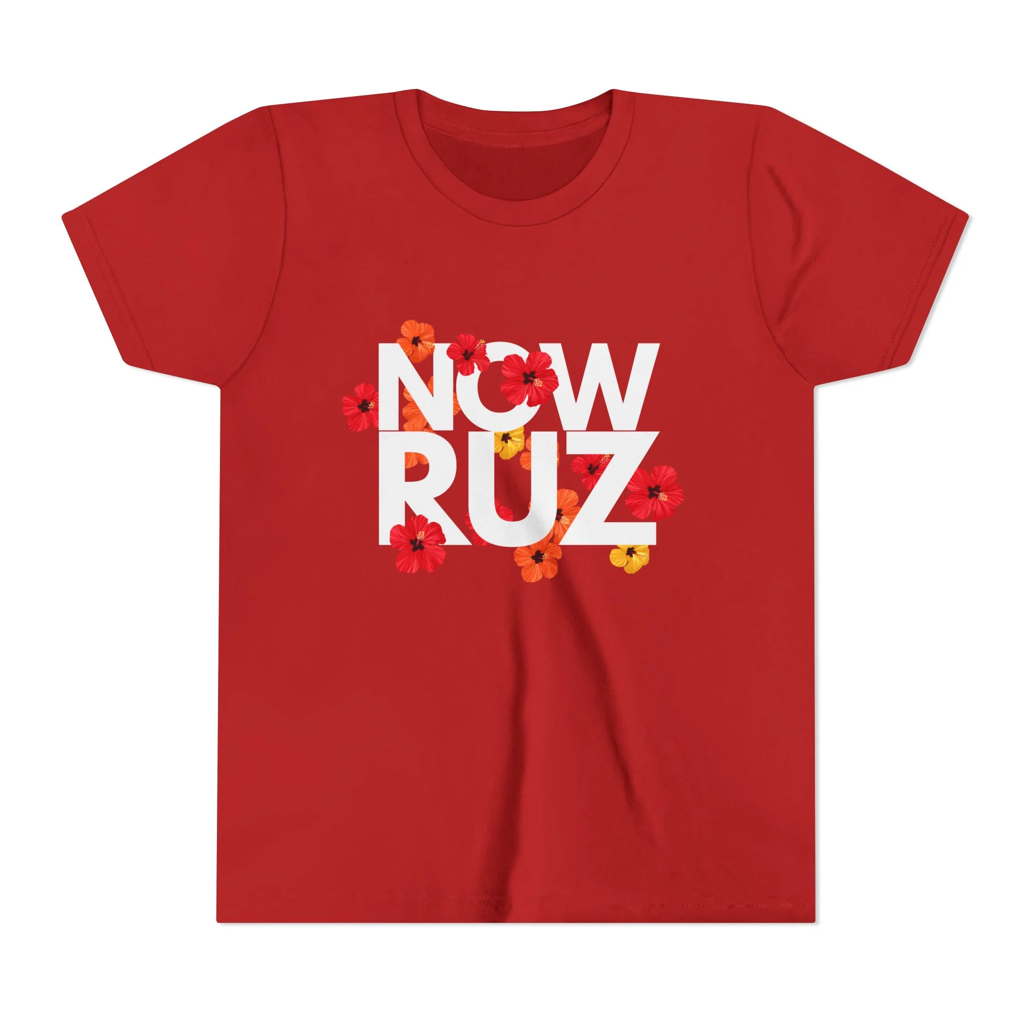 Nowruz - Floral Typography Youth Tee