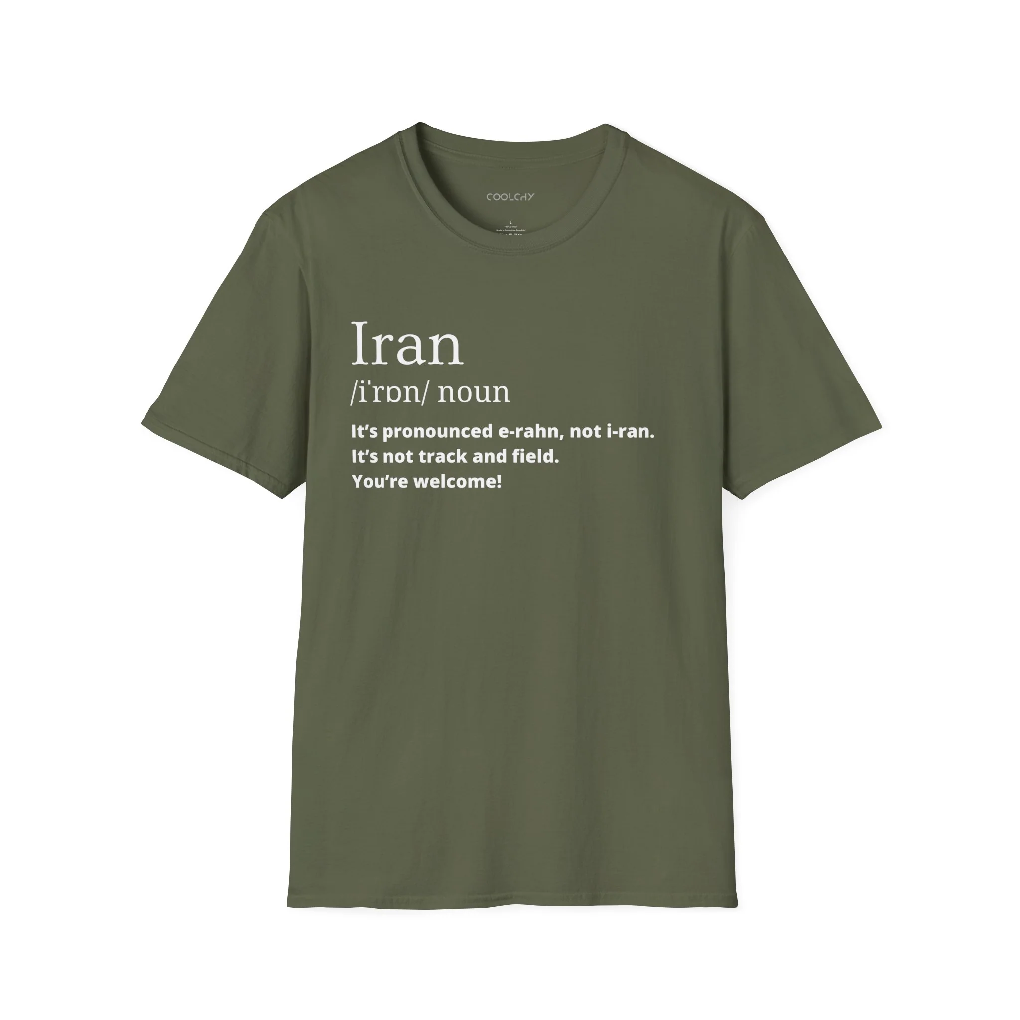 Iran Pronunciation Unisex T-Shirt